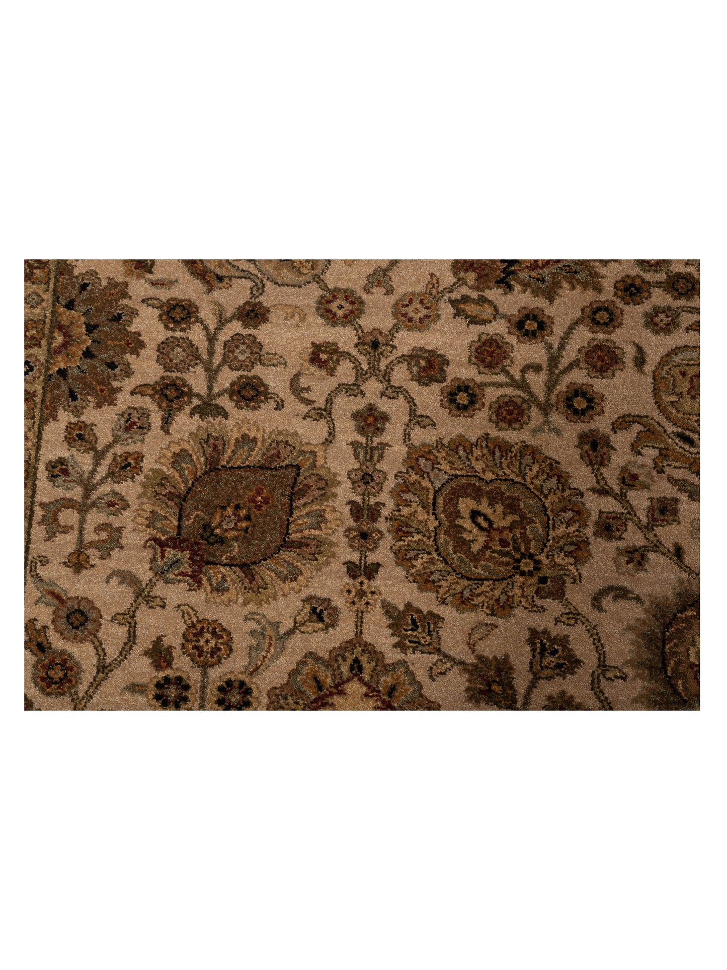 Haji Jalili 111280 Beige Gold 6.1x8.5 Hand Knotted Rug