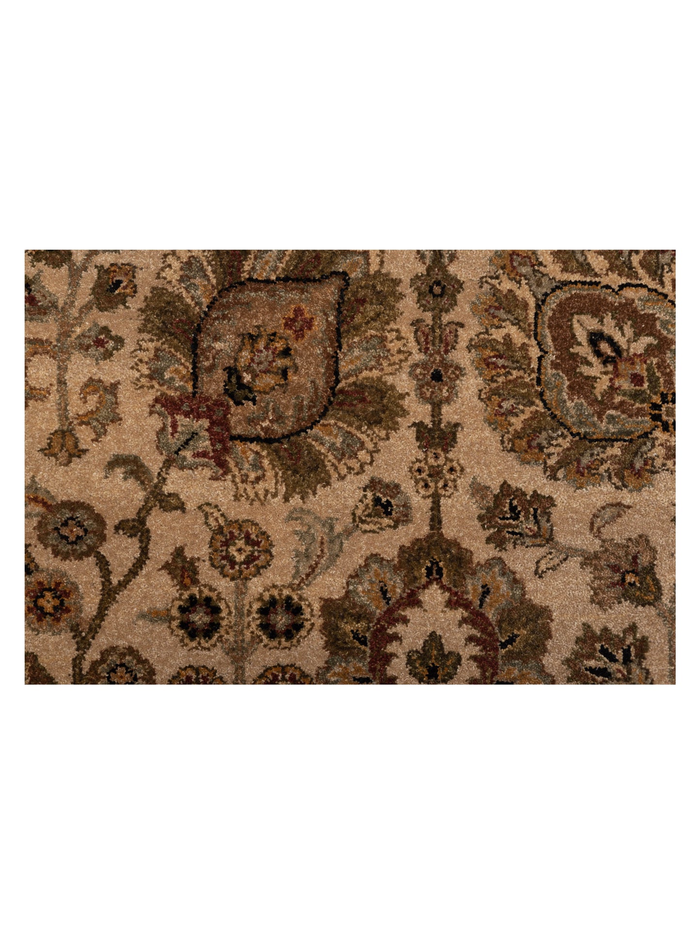 Haji Jalili 111281 Beige Gold 6.1x8.6 Hand Knotted Rug
