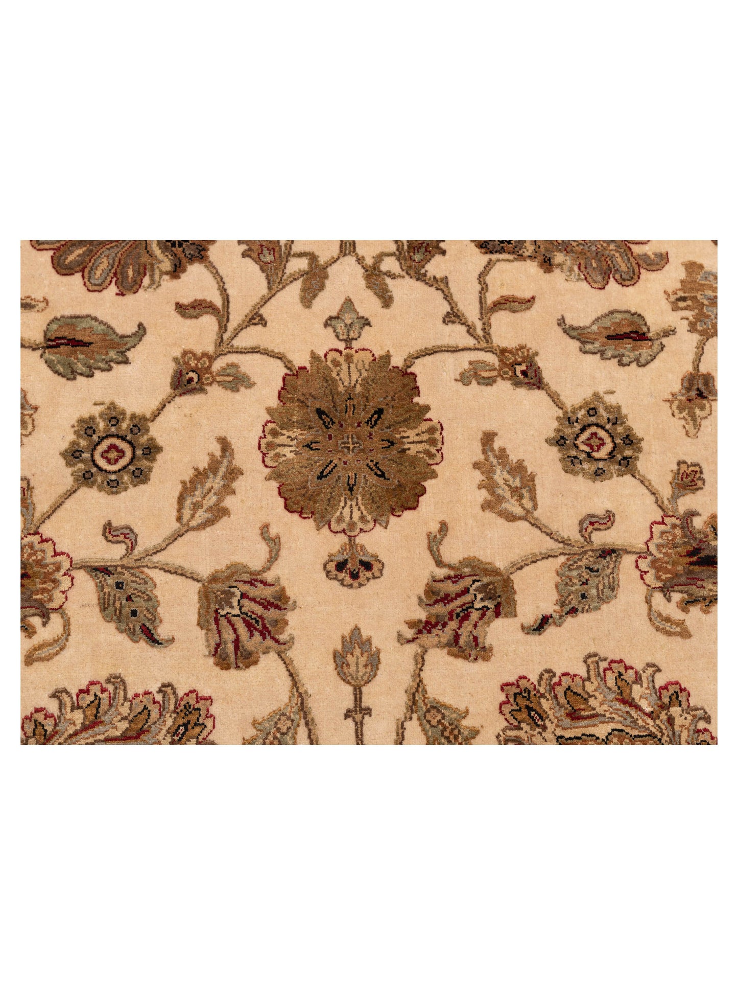 Imperial Silk 111295 Beige Beige 8.11x11.10 Hand Knotted Rug