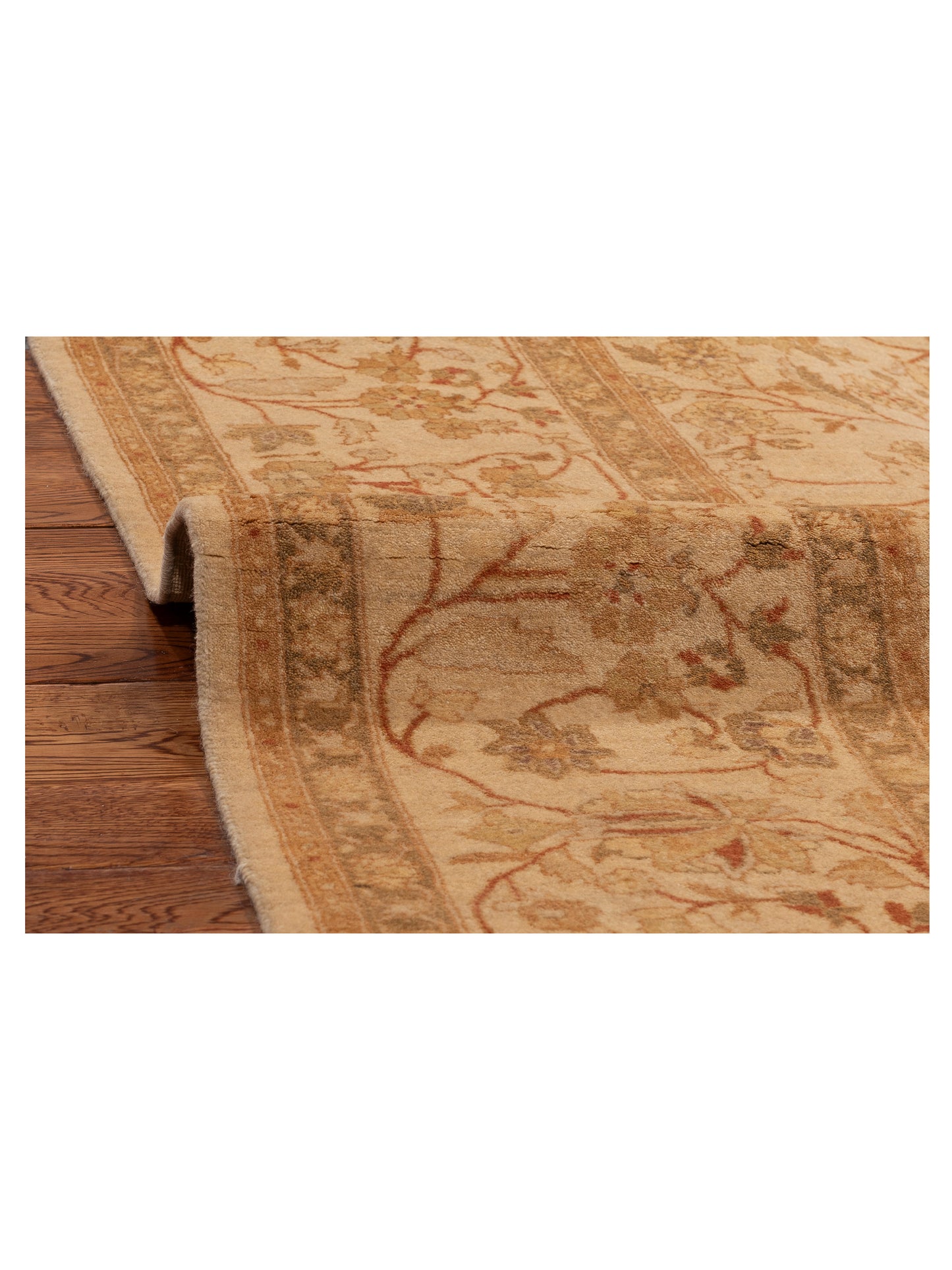Haji Jalili 111347 Beige Beige 6.1x8.7 Hand Knotted Rug