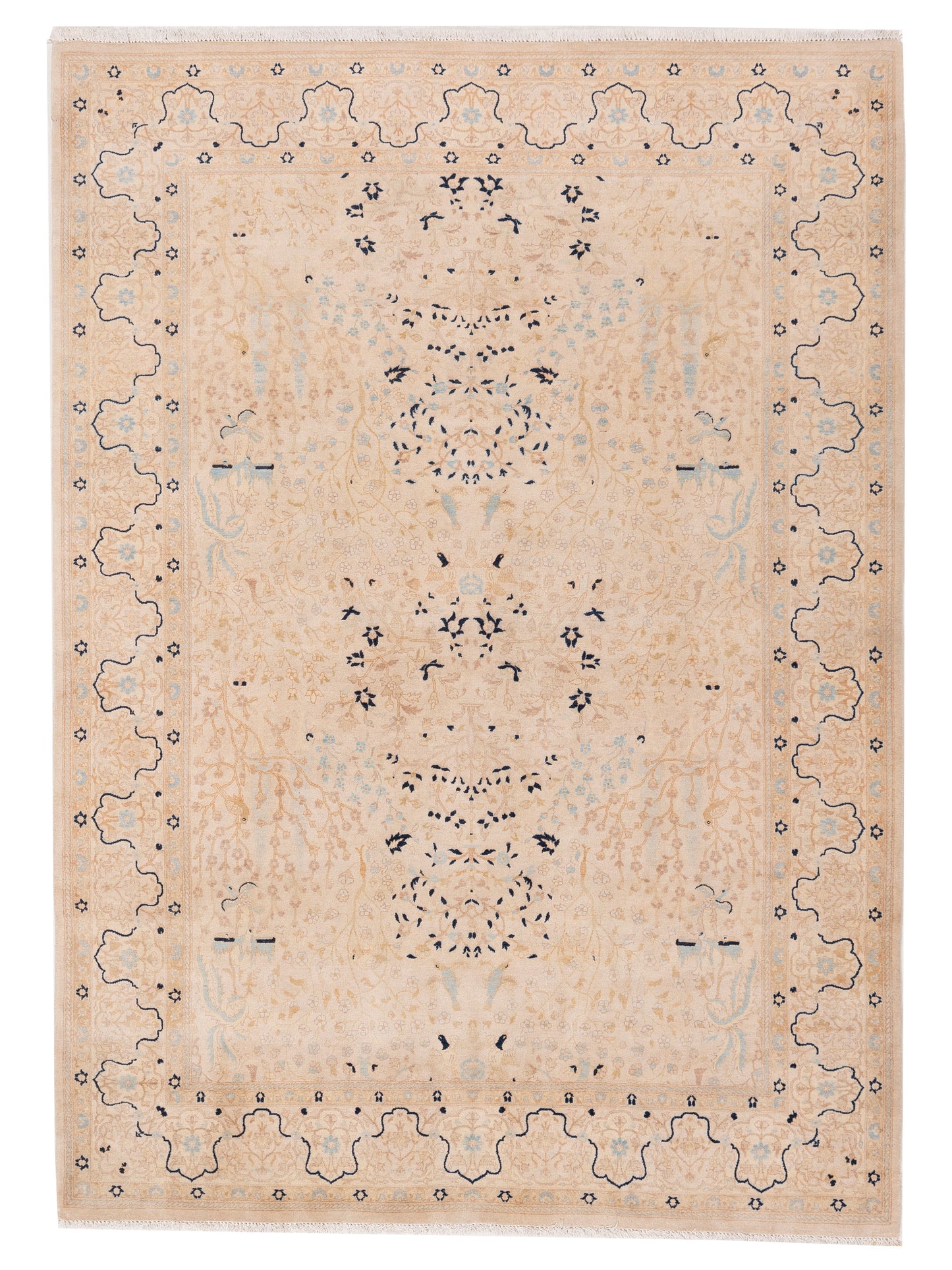 Rajpur Haji Jalili Beige Beige Transitional