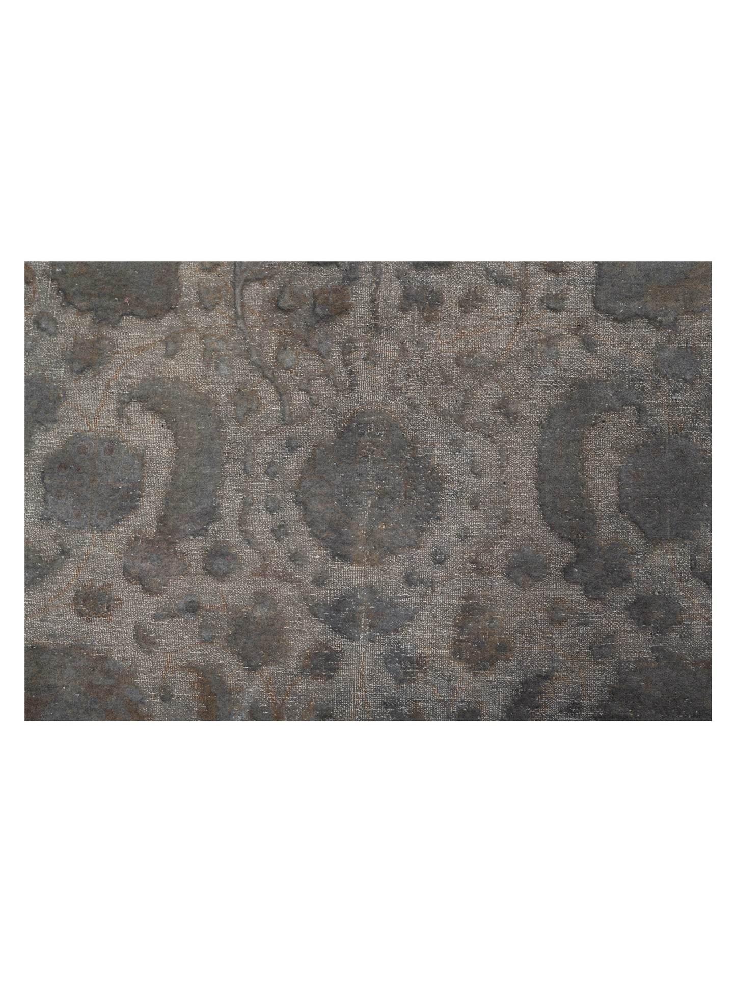 Vintage 111374 Gray 10.2x14 Hand Knotted Rug