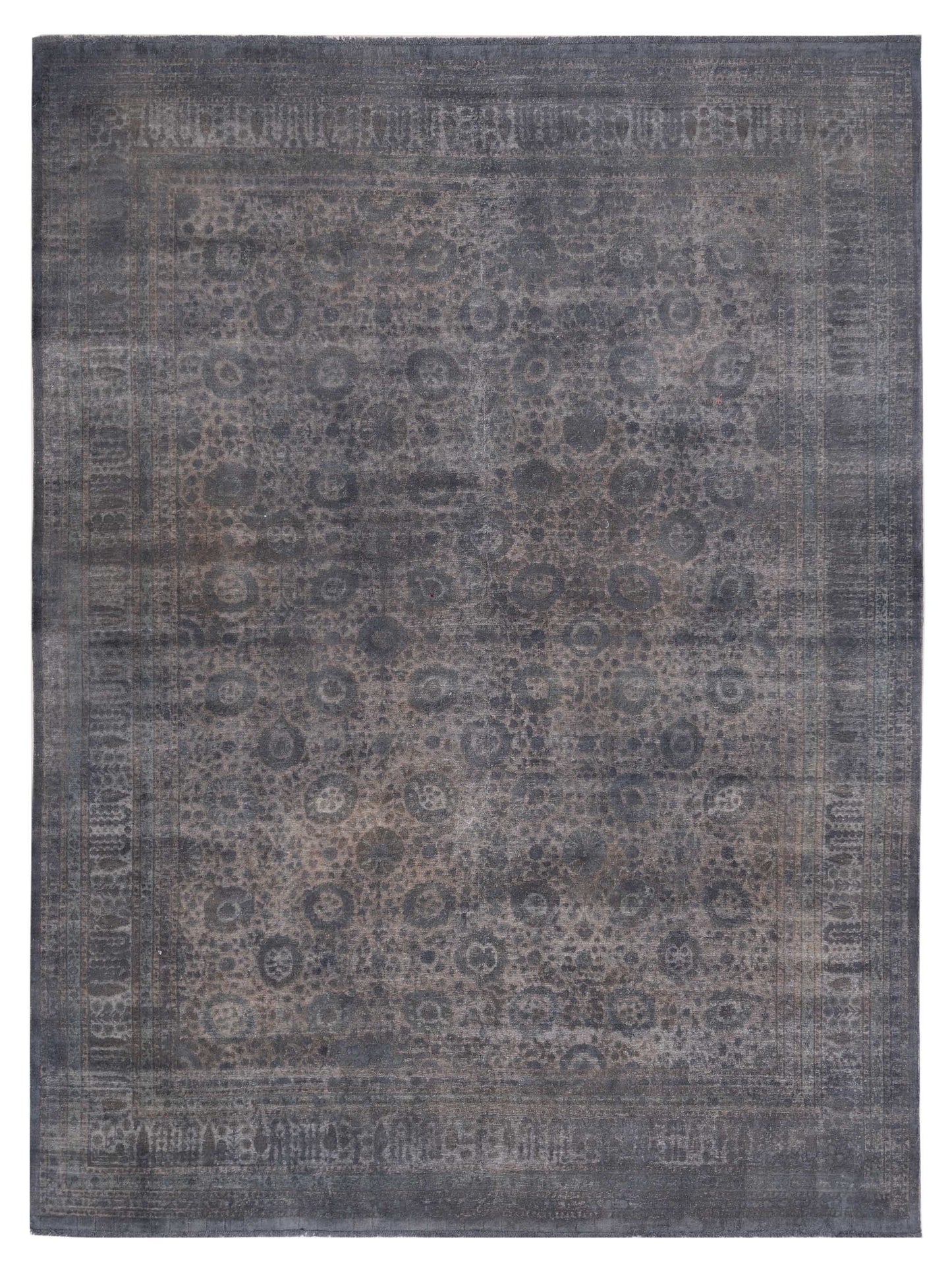 Pasha Vintage Gray Gray Transitional