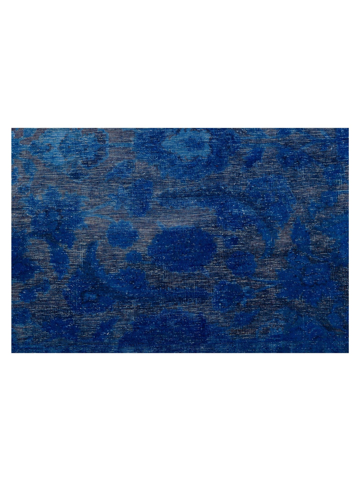 Vintage 111379 Dark Blue 10x13.8 Hand Knotted Rug