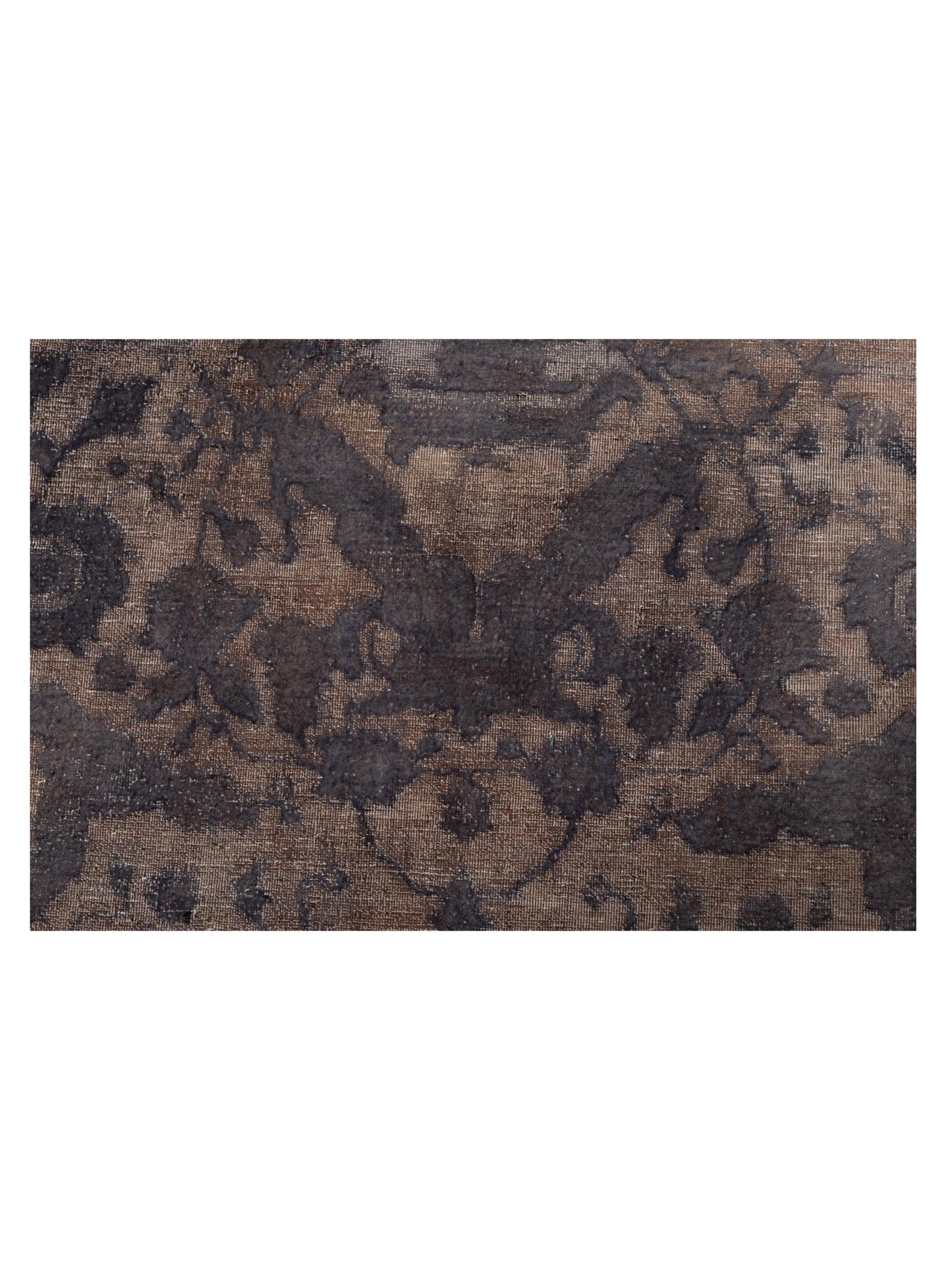 Vintage 111383 Dark Gray 10.1x13.5 Hand Knotted Rug