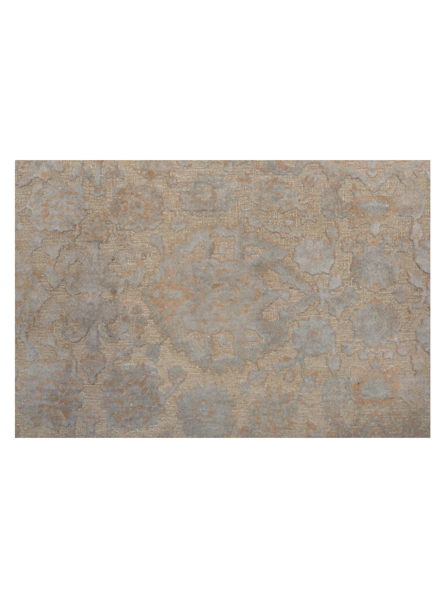 Haji Jalili 111389 Silver 8.1x10 Hand Knotted Rug