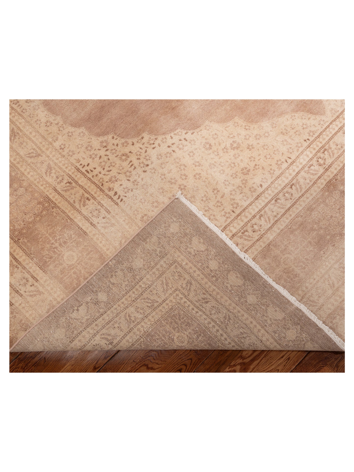 Haji Jalili 111393 Brown Brown 8.3x10 Hand Knotted Rug