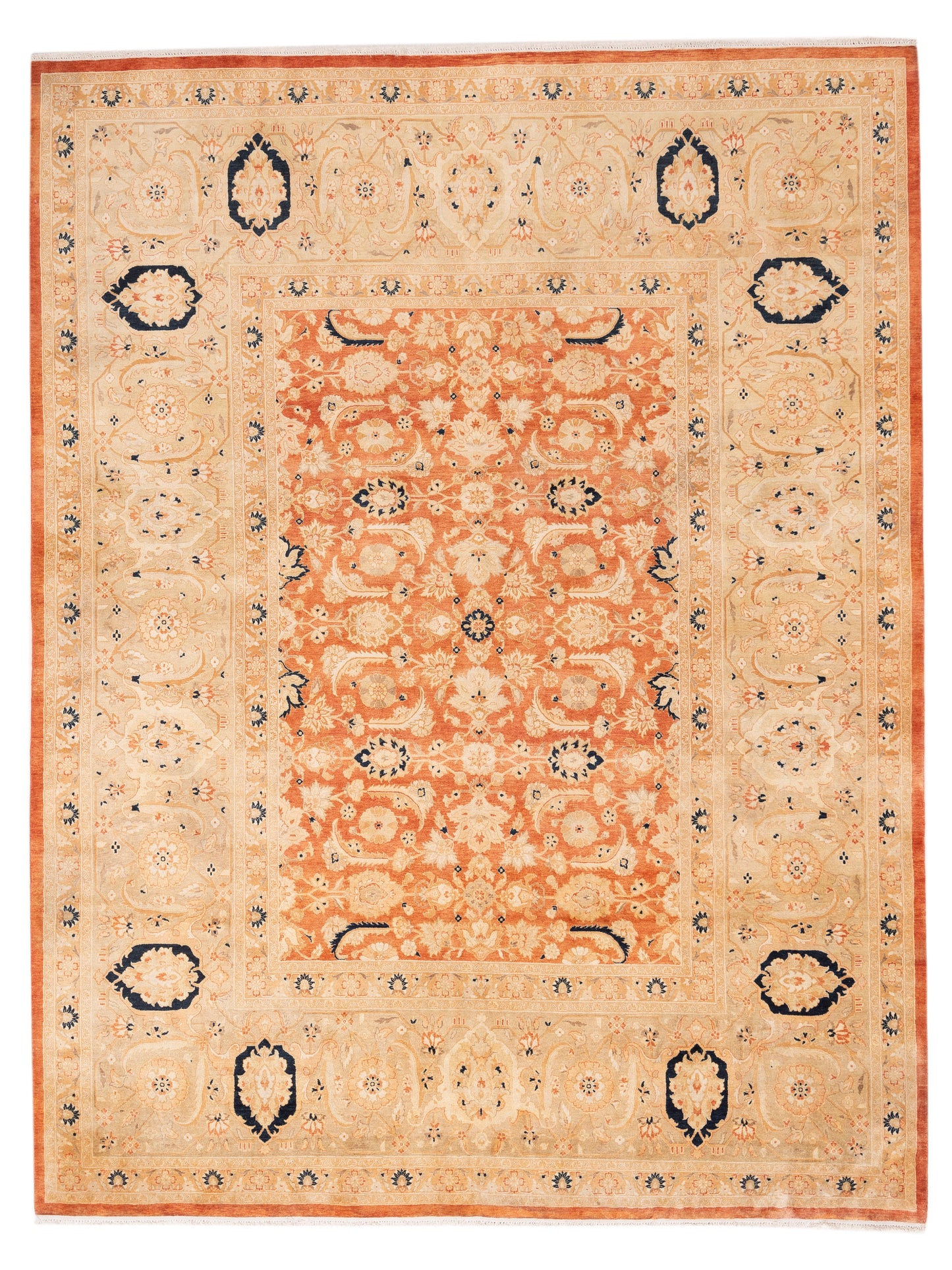 Rajpur Haji Jalili Rust Gold Transitional