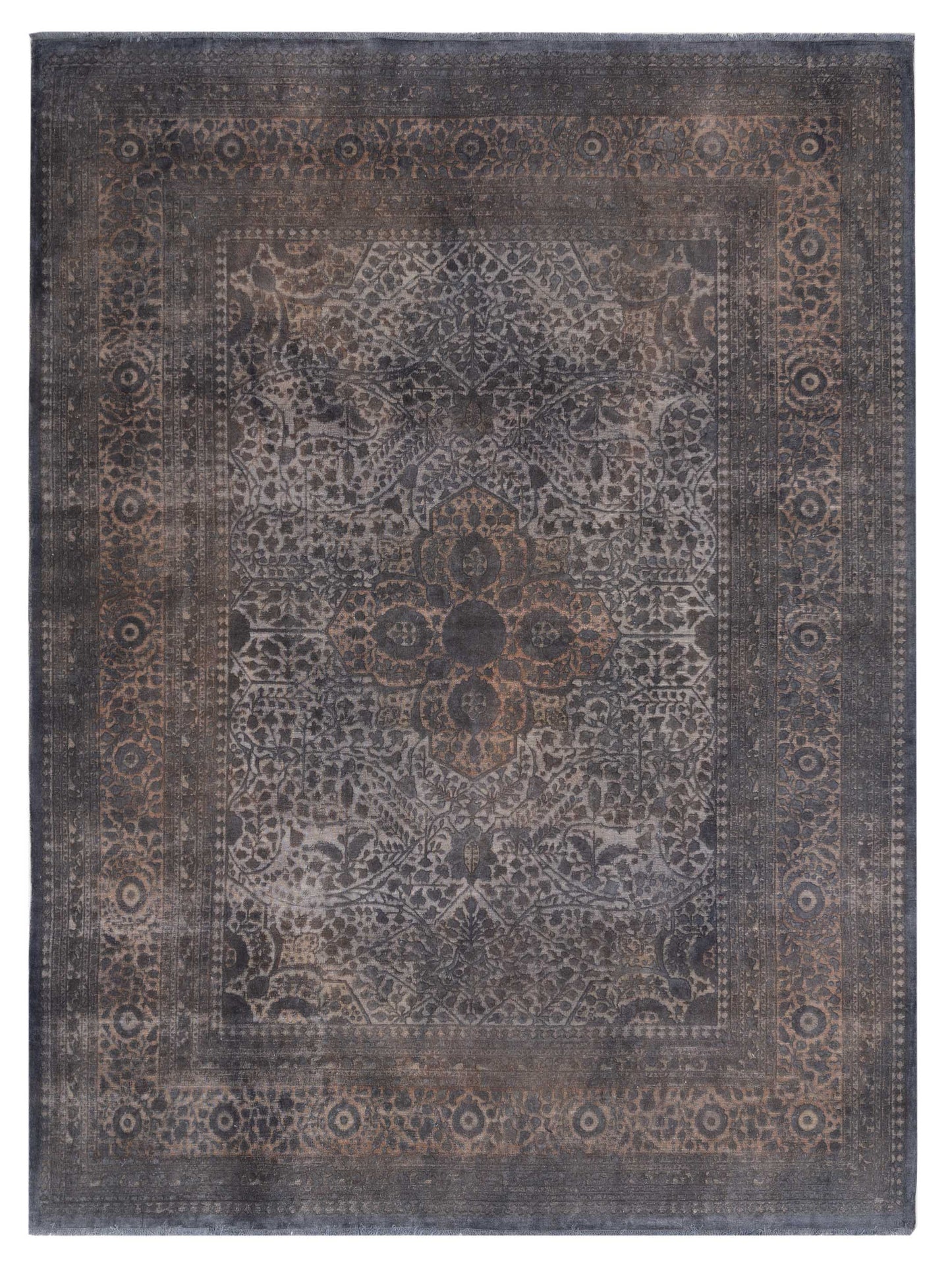 Pasha Vintage Dark Gray Transitional