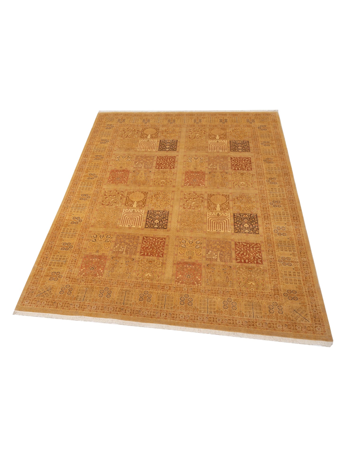 Haji Jalili 111419 Multi Multi 9.3x12.3 Hand Knotted Rug