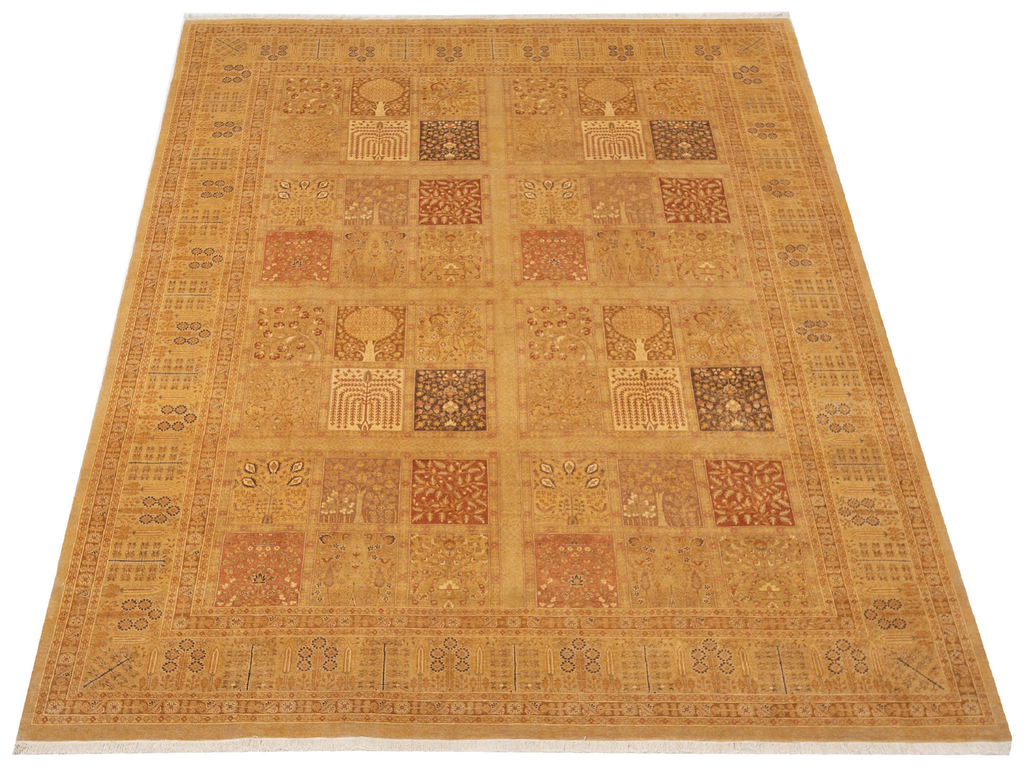 Haji Jalili 111419 Multi Multi 9.3x12.3 Hand Knotted Rug