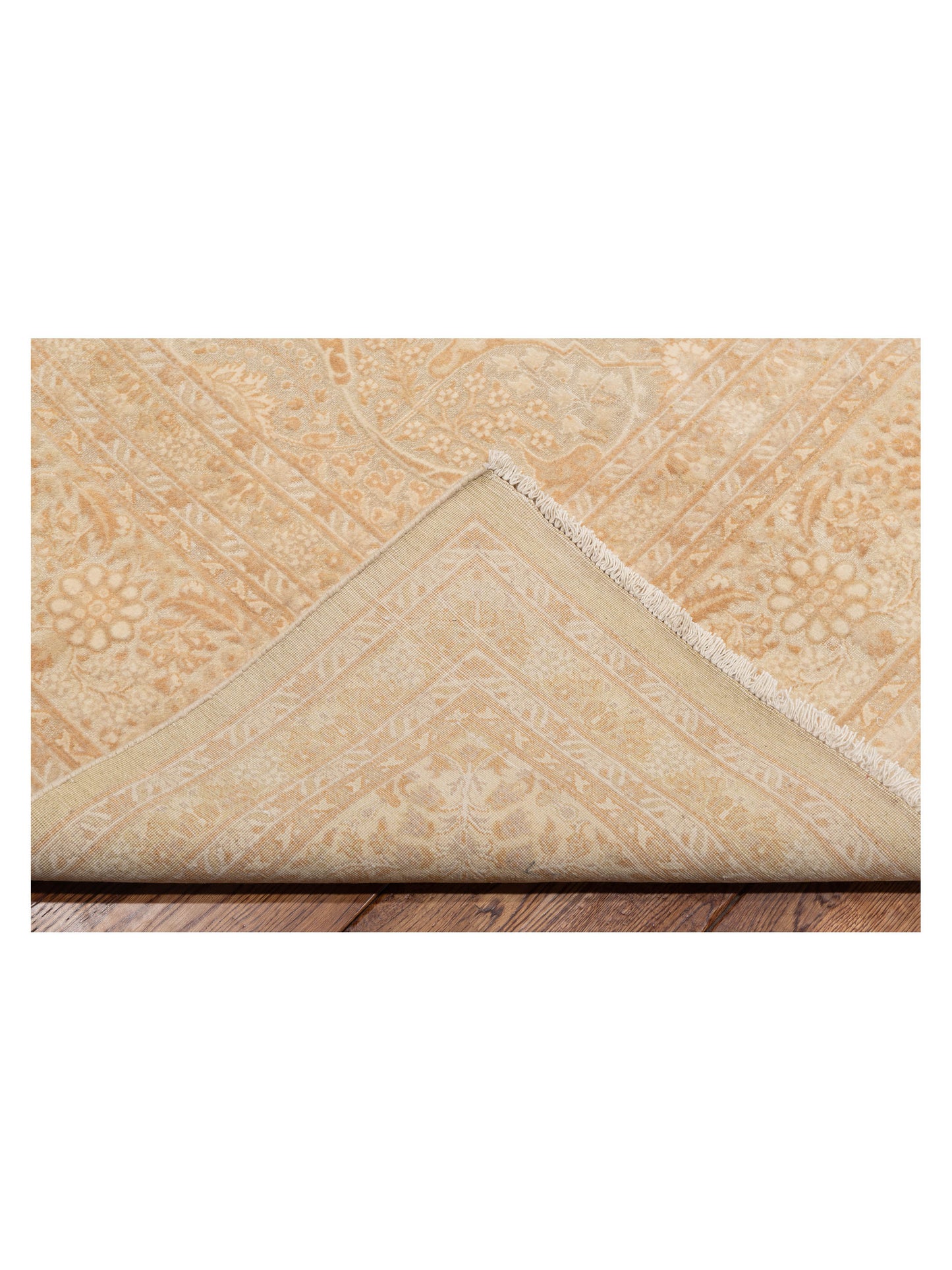 Vintage 111422 Silver 9.2x12.6 Hand Knotted Rug