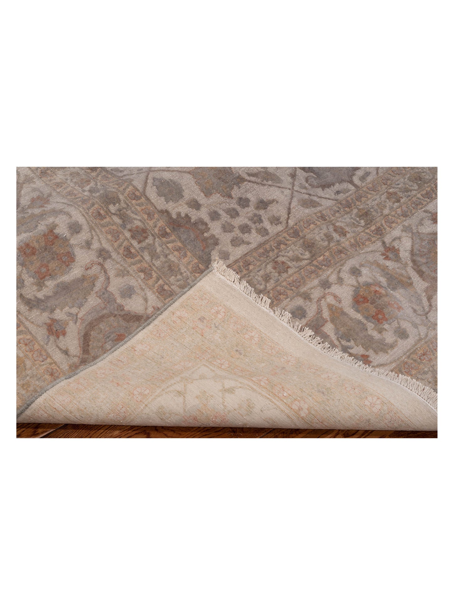 Haji Jalili 111424 Gray 9x12.5 Hand Knotted Rug