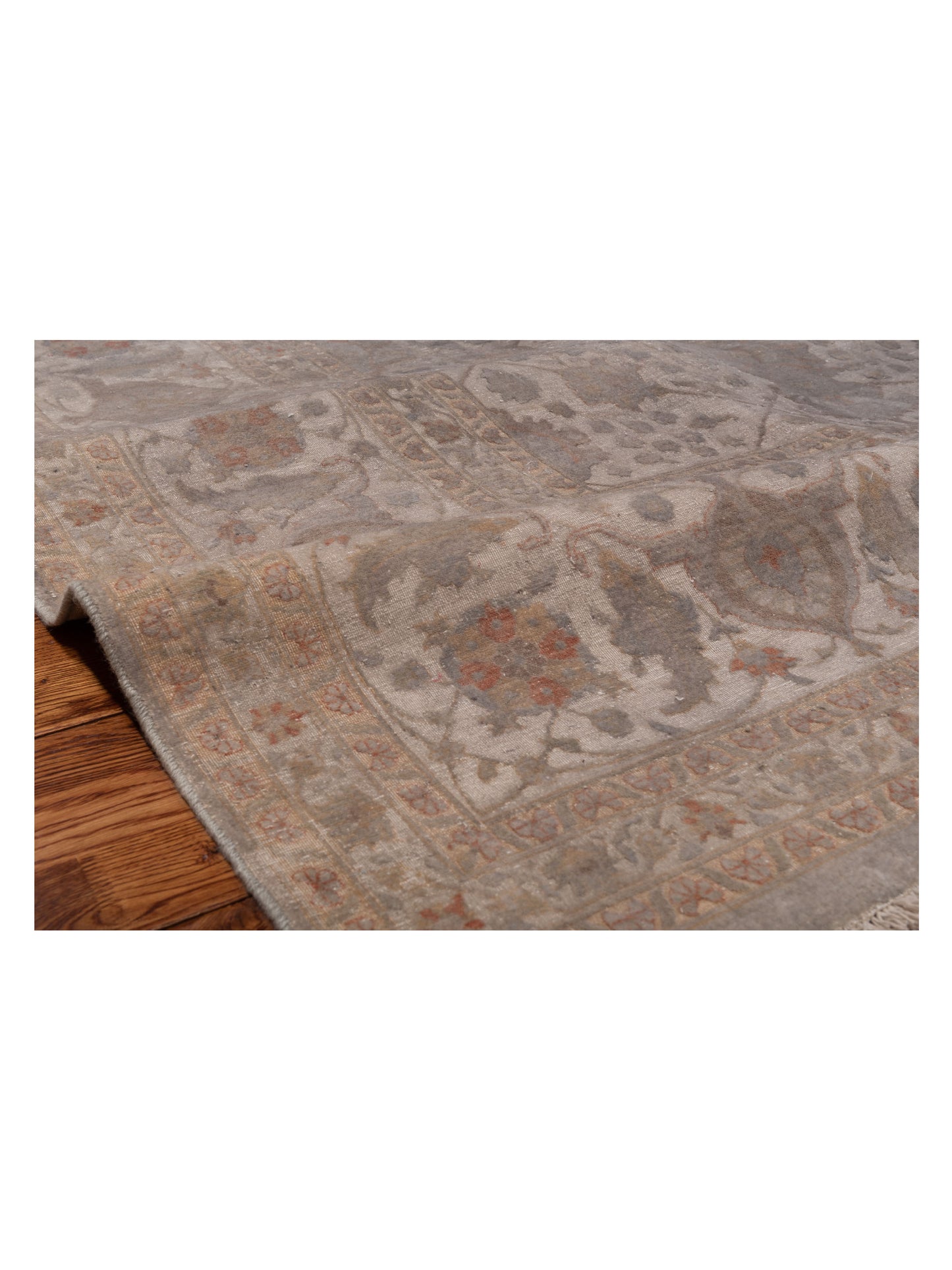 Haji Jalili 111424 Gray 9x12.5 Hand Knotted Rug