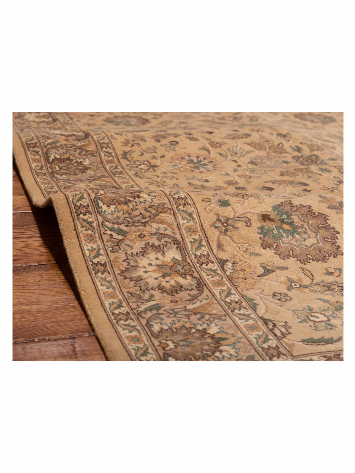 Haji Jalili 111455 Cream 4.2x6.3 Hand Knotted Rug