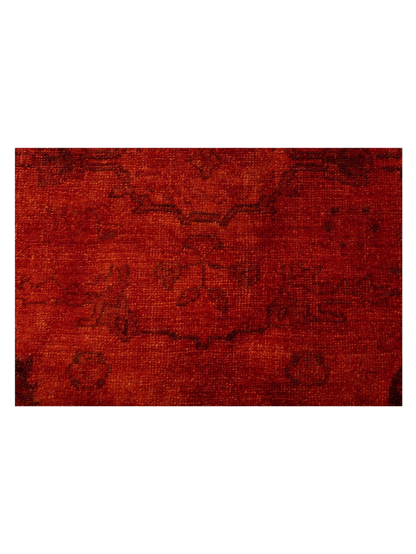 Vintage 111518 Orange 8.10x11.3 Hand Knotted Rug