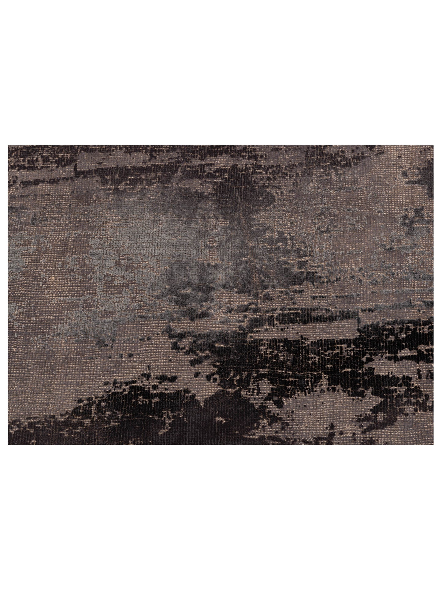 Vintage 111536 Gray 6.7x8.6 Hand Knotted Rug