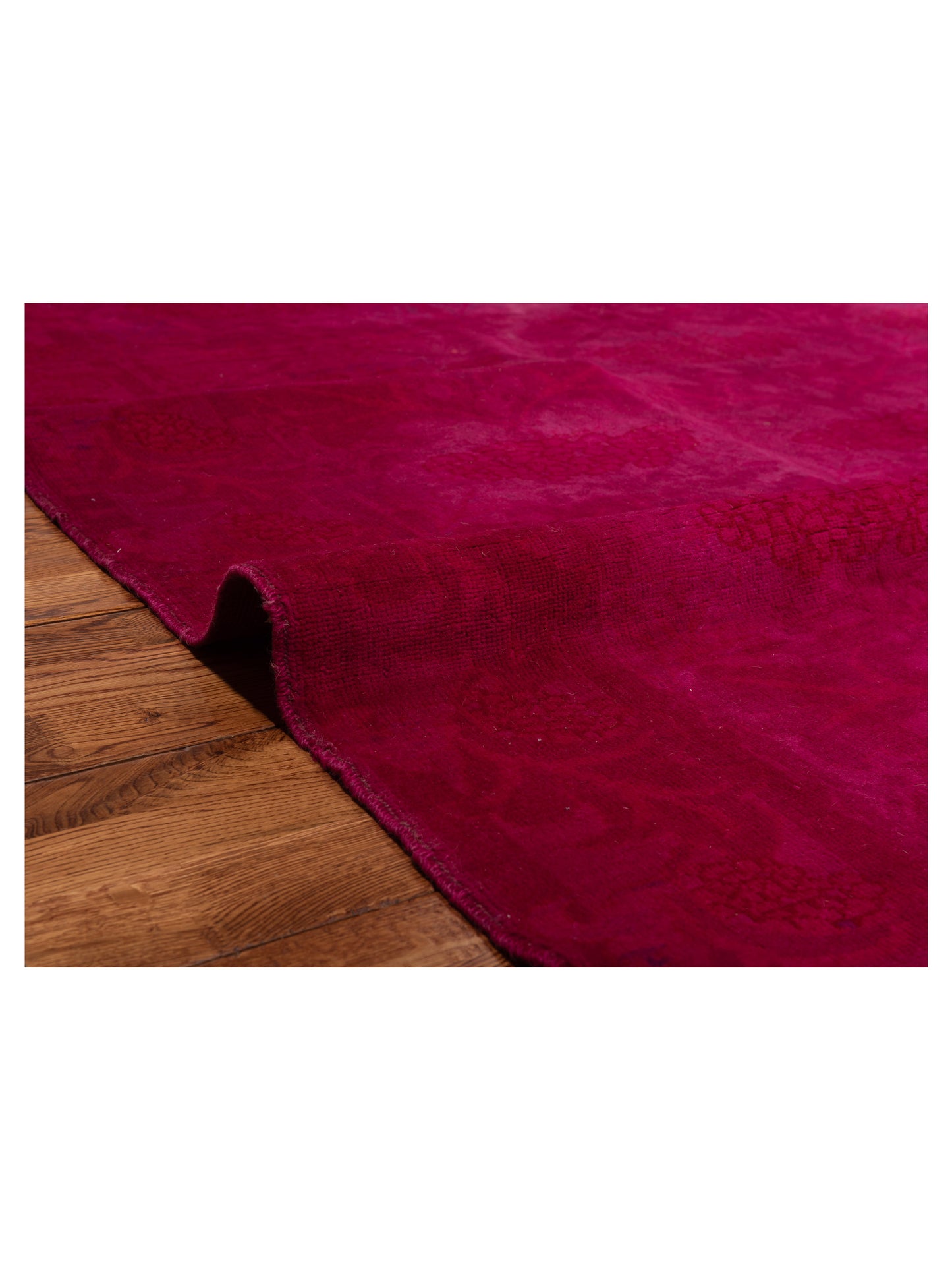 Vintage 111540 Pink 6.9x9.5 Hand Knotted Rug