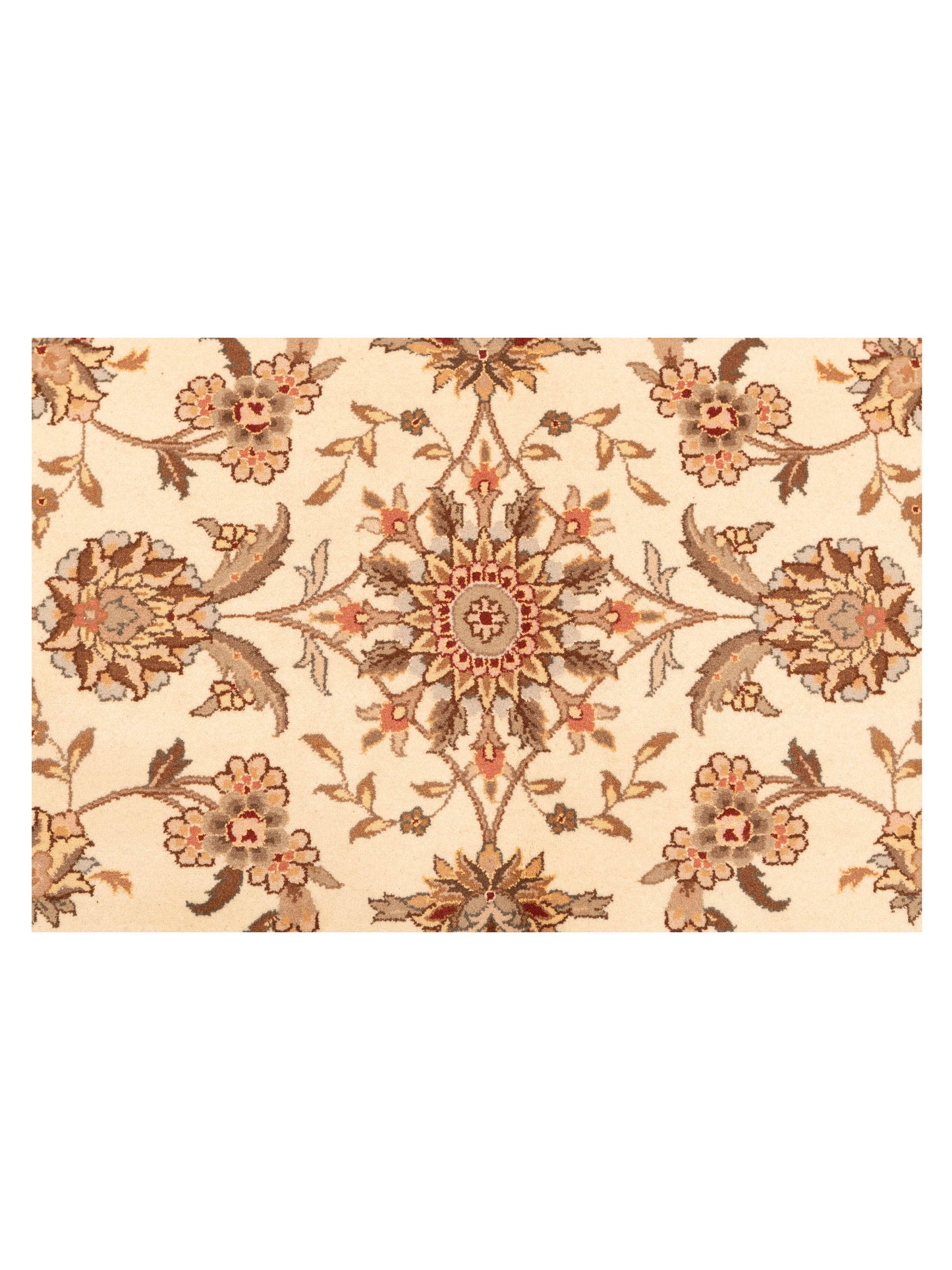 Magnolia 111576 Ivory Ivory 9x12 Hand Knotted Rug
