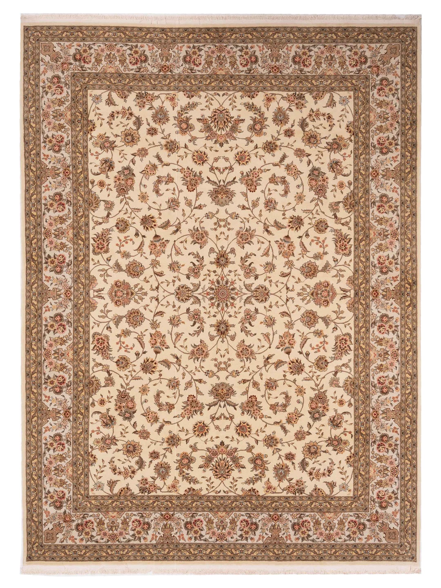 Pasha Magnolia Ivory Ivory Traditional