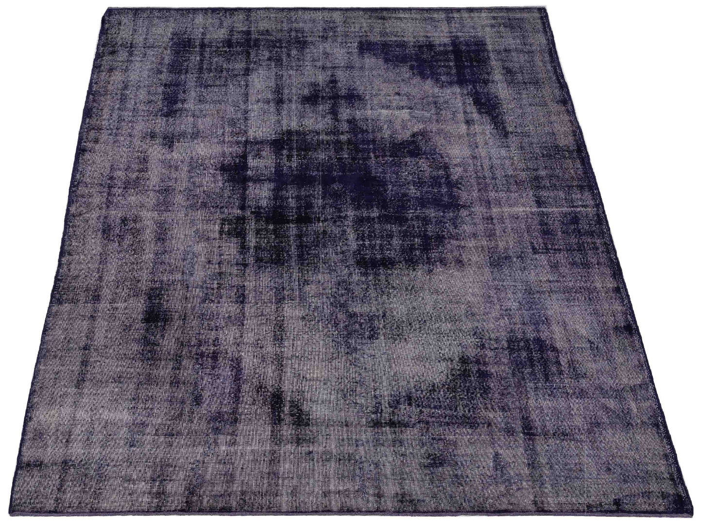 Vintage 111752 Purple 8.5x11.7 Hand Knotted Rug