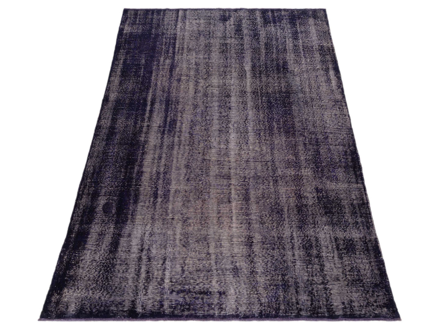 Vintage 111756 Purple 6x9.9 Hand Knotted Rug