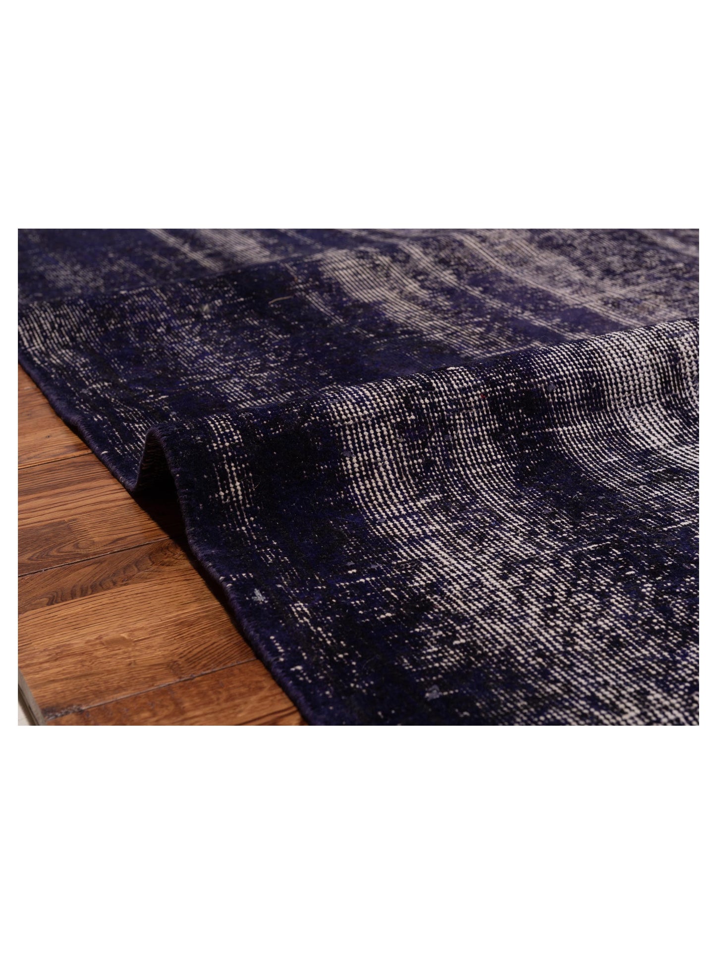 Vintage 111756 Purple 6x9.9 Hand Knotted Rug