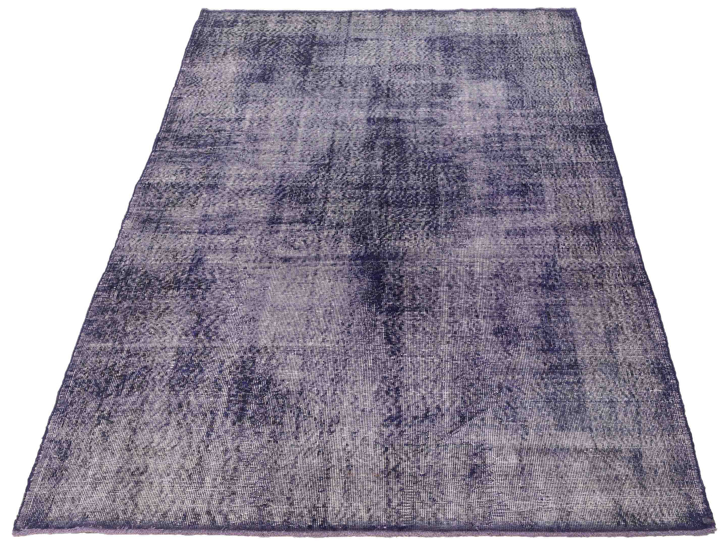 Vintage 111760 Purple 6.3x9.10 Hand Knotted Rug