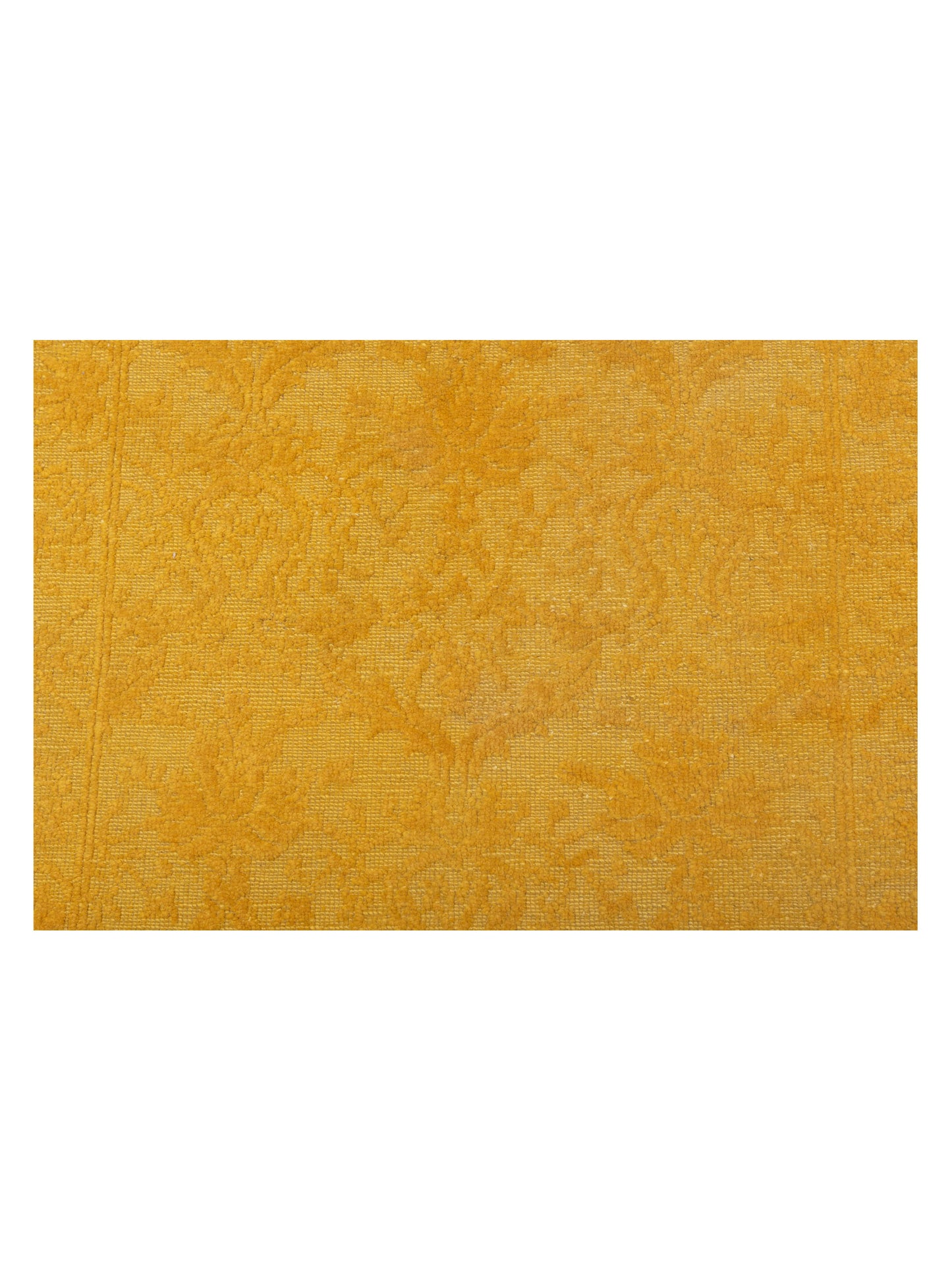 Color Bouquet 111762 Yellow 2.7x9.7 Hand Knotted Rug