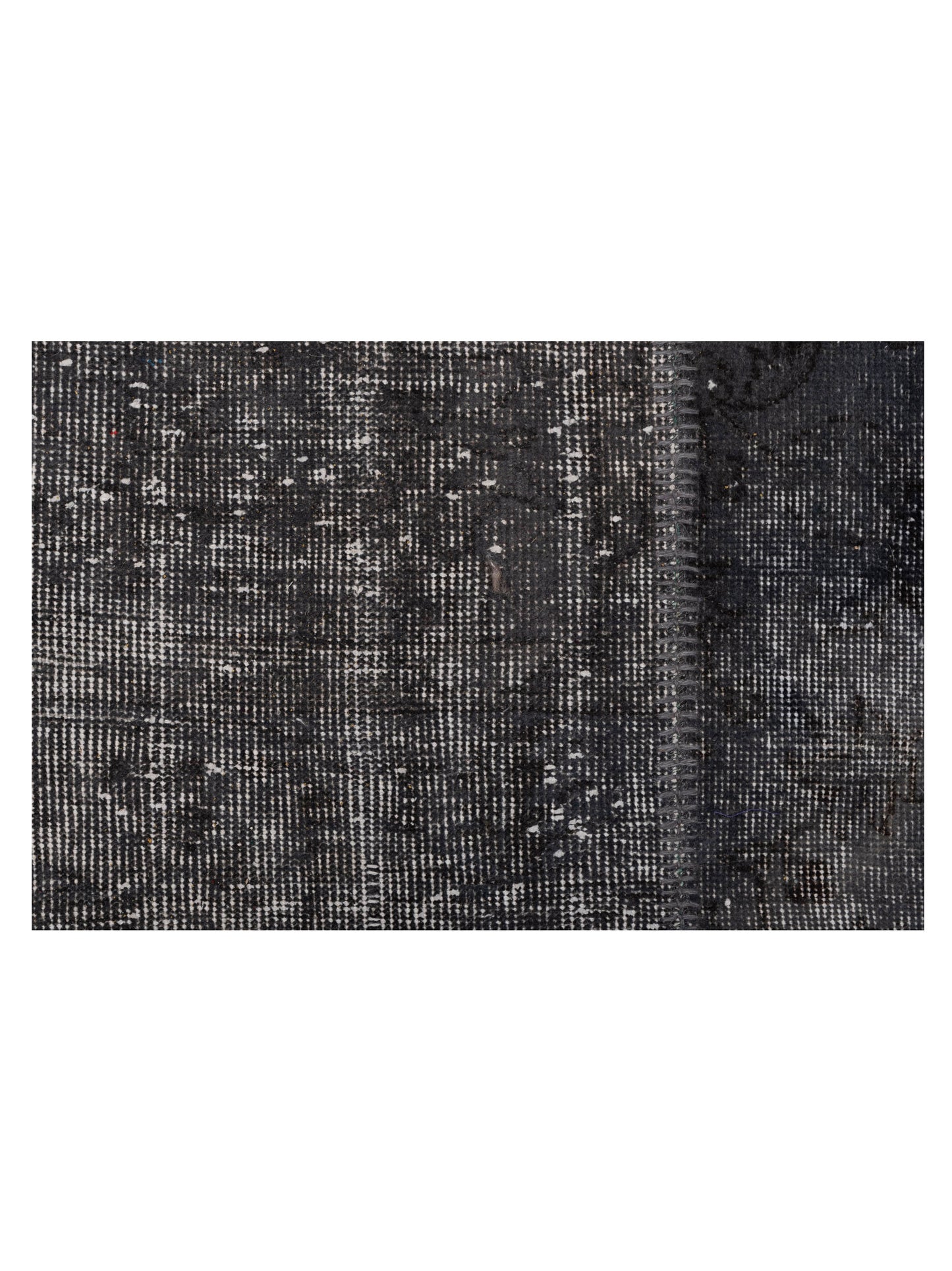 Turkish Vestige Patchwork 111794 Dark Gray 9x12 Hand Knotted Rug