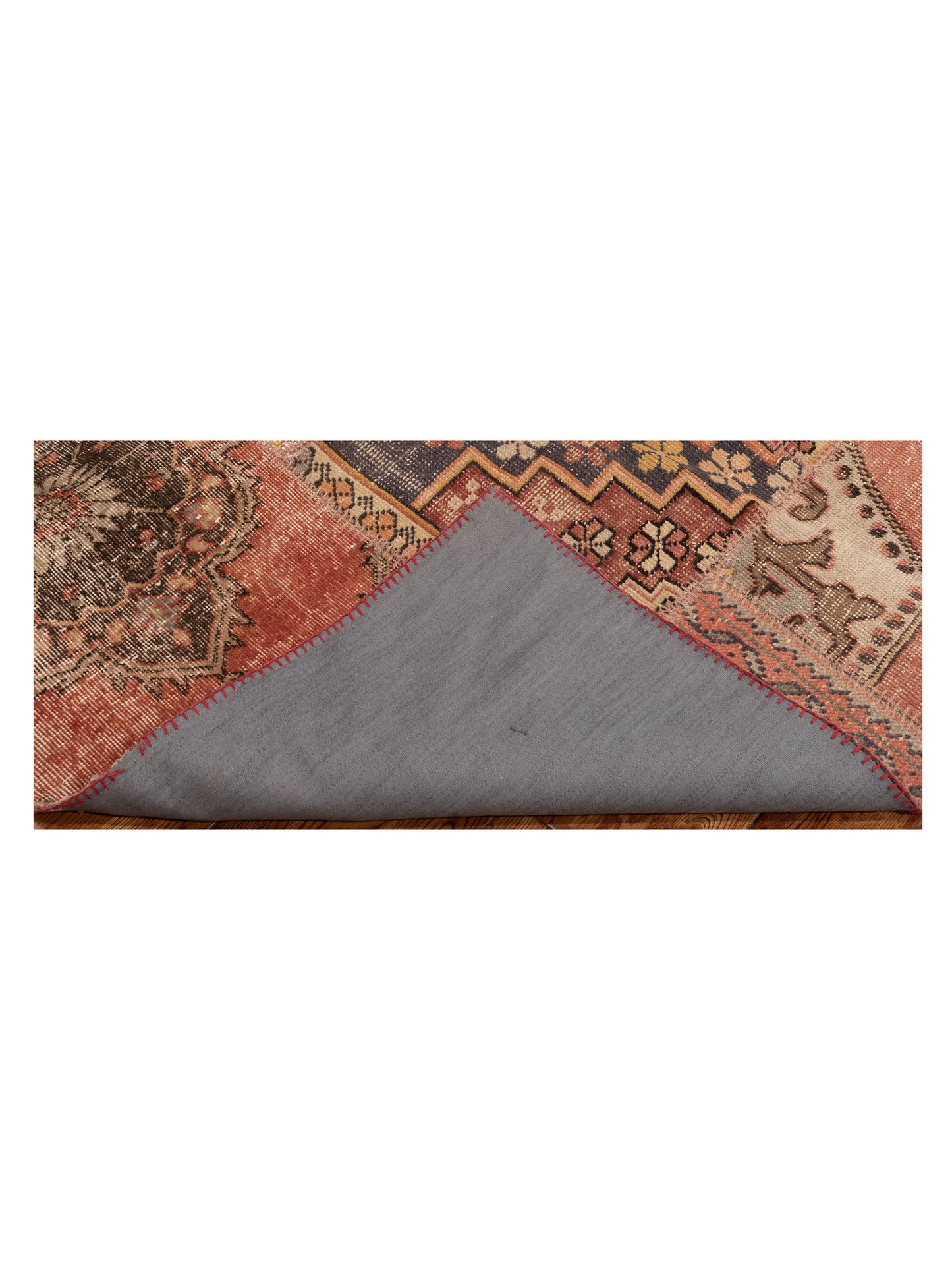 Turkish Vestige Patchwork 111893 Multi 6x13.10 Hand Knotted Rug