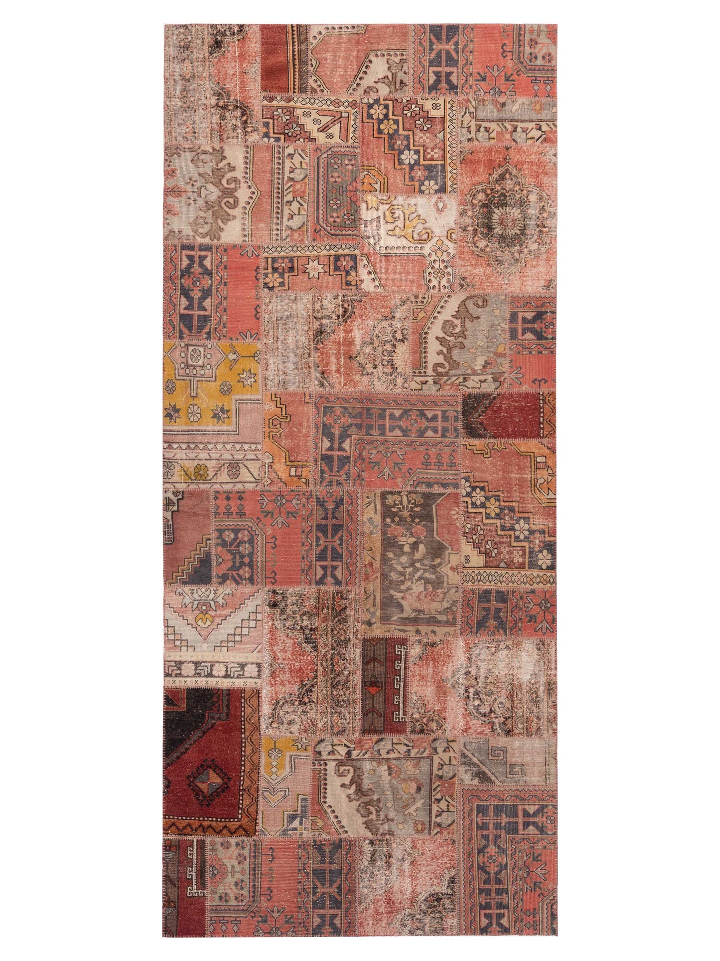 Pasha Turkish Vestige Patchwork Multi Contemporary