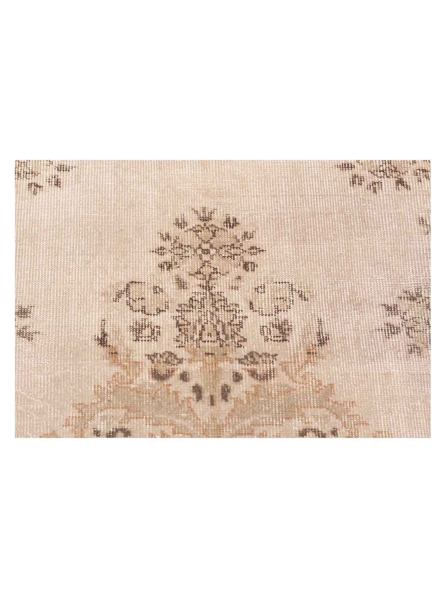 Vintage 111969 Silver 6.2x9.7 Hand Knotted Rug
