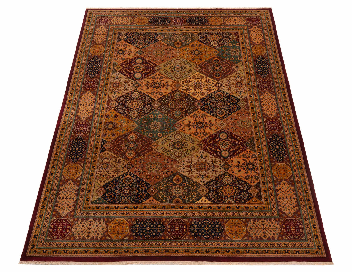 Sivas 112110 Multi 9.2x12 Hand Knotted Rug