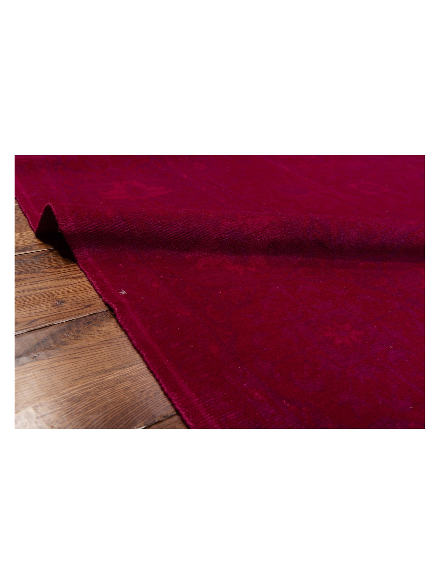 Vintage 112149 Pink 8.4x11 Hand Knotted Rug