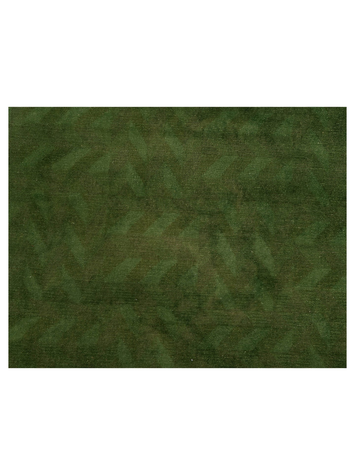 Vintage 112162 Green 5.10x9.8 Hand Knotted Rug
