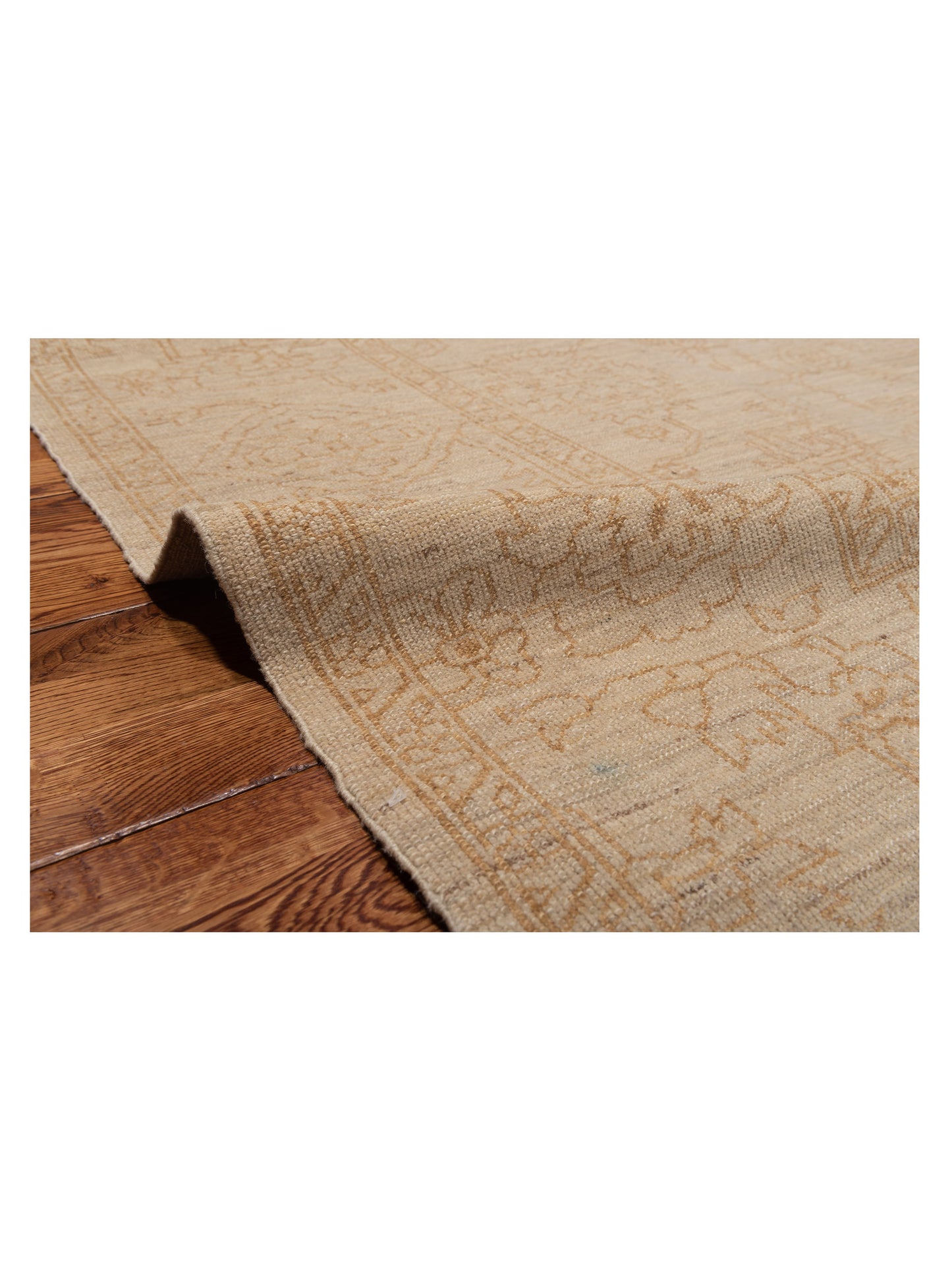 Ceyhan Jade Beige Gold 8.2x9.9 Hand Knotted Rug
