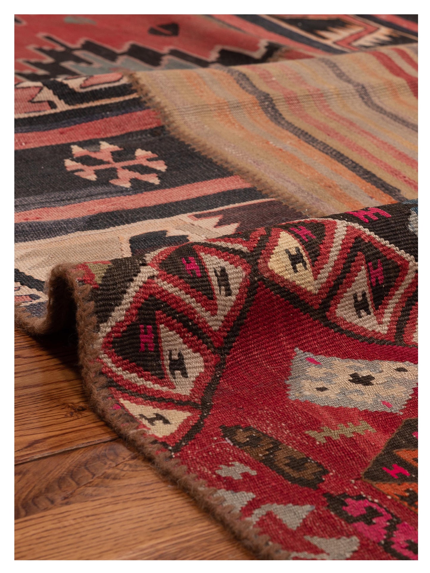 Turkish Vestige Patchwork 112287 Multi 7.10x9.10 Hand Knotted Rug