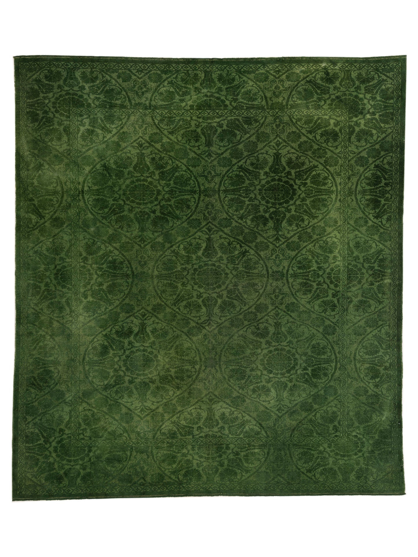 Pasha Color Bouquet Green Green Transitional