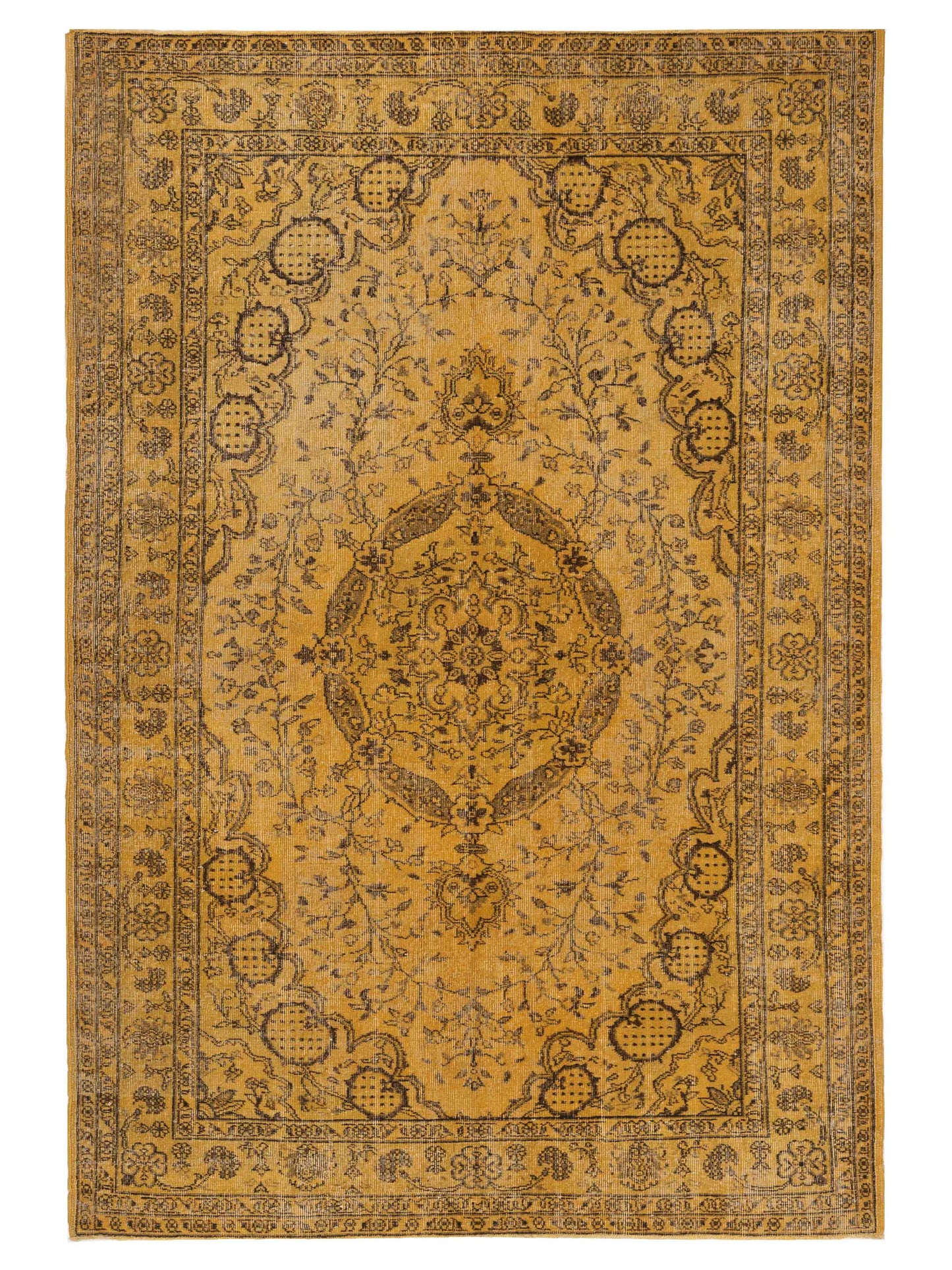 Pasha Vintage Yellow Transitional