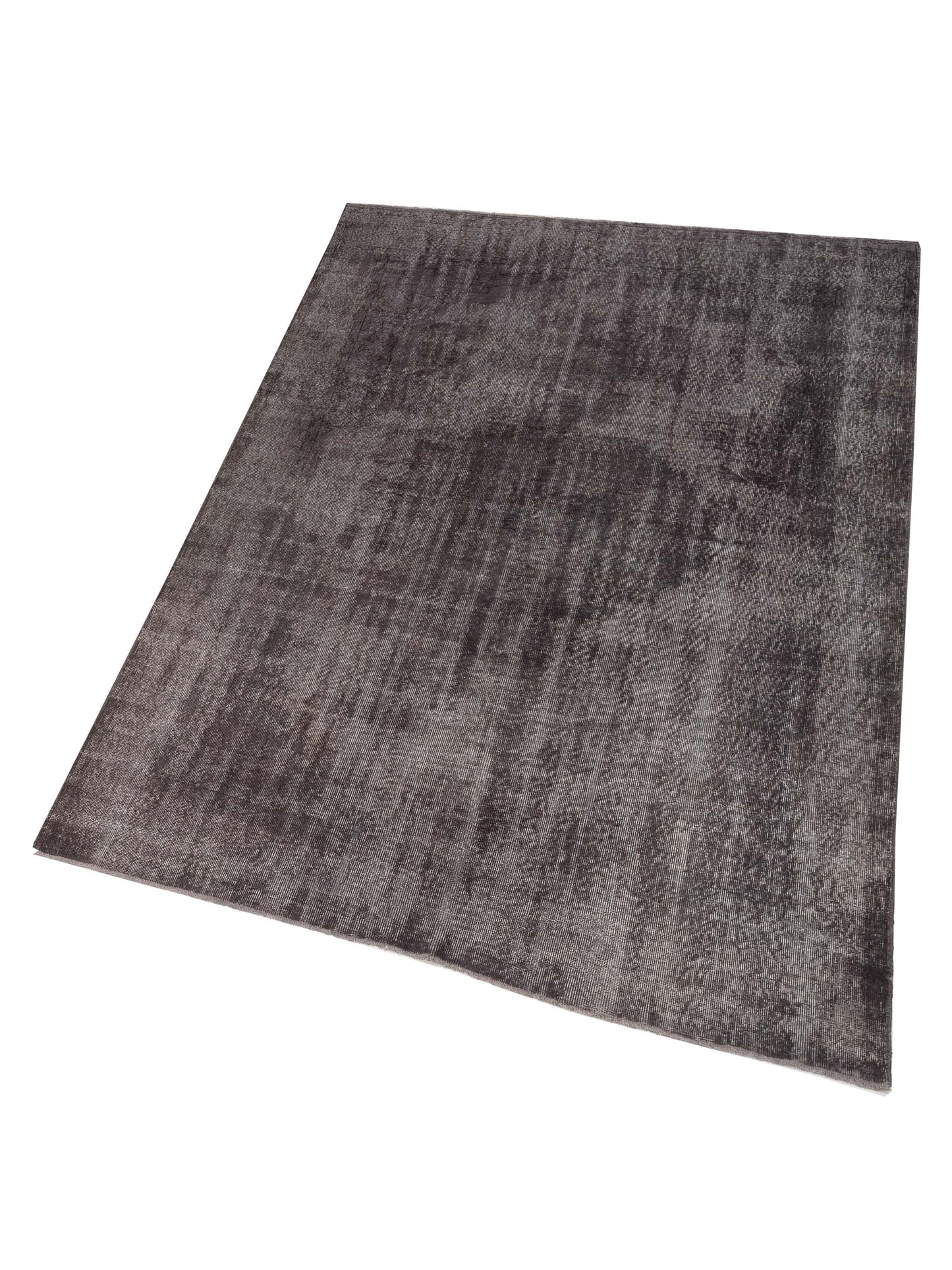 Vintage 112380 Gray 7.2x10.2 Hand Knotted Rug