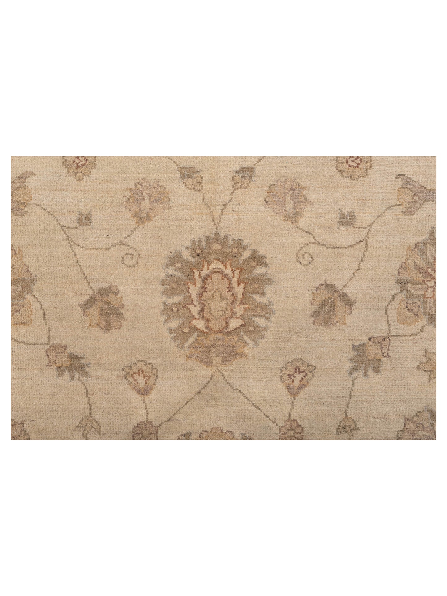 Laila 112490 Ivory Ivory 9x11.10 Hand Knotted Rug