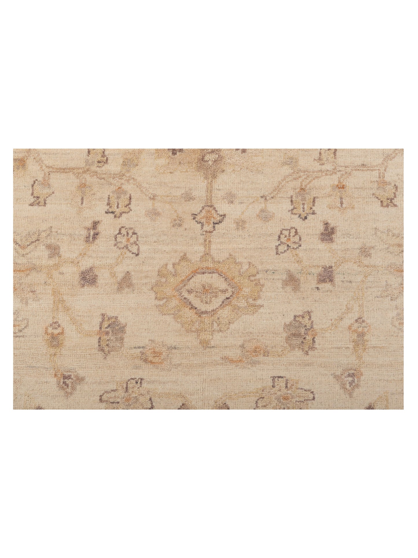 Laila 112497 Ivory Ivory 8.3x10.2 Hand Knotted Rug