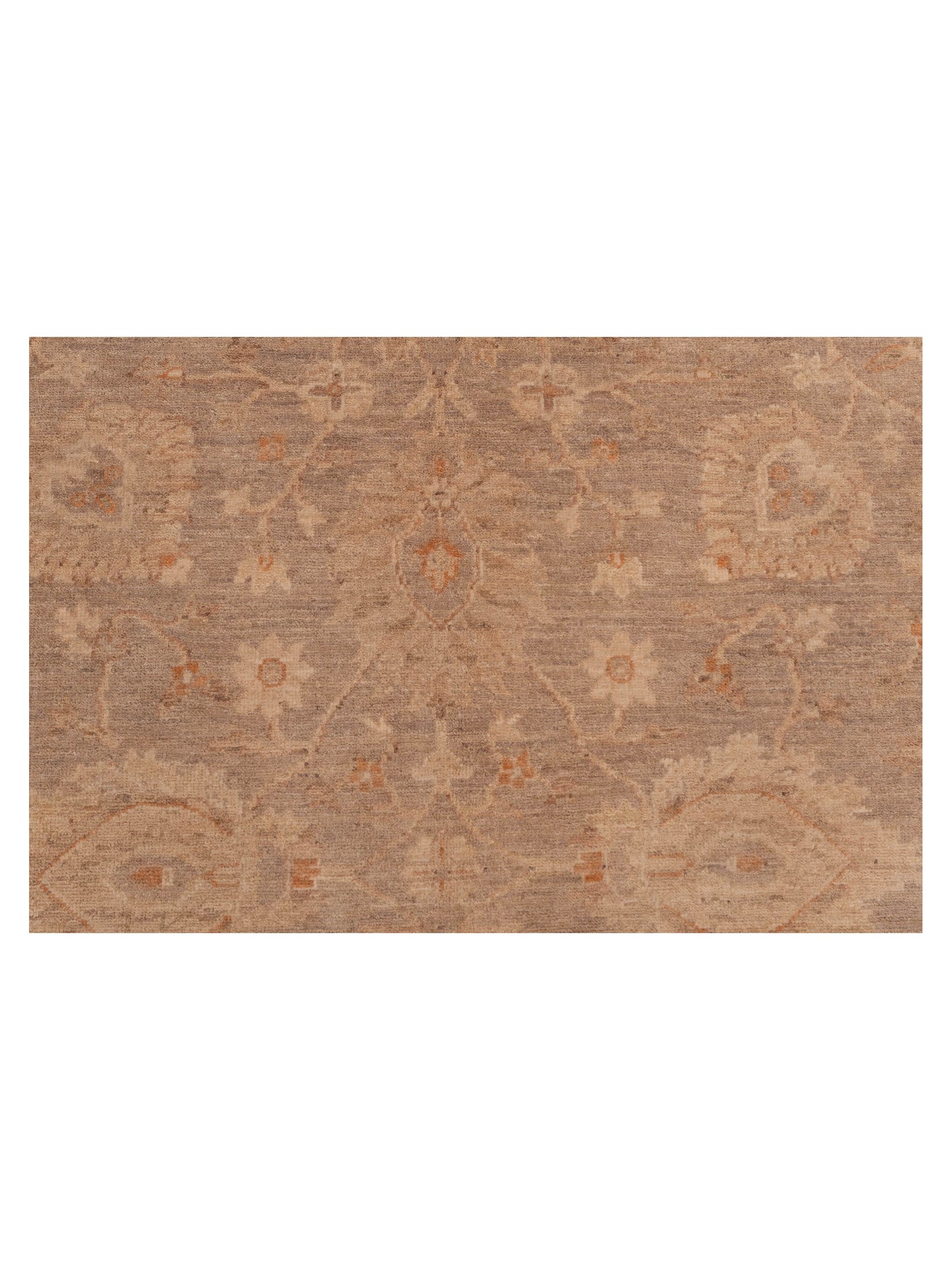 Laila 112577 Silver Ivory 6.5x9.10 Hand Knotted Rug