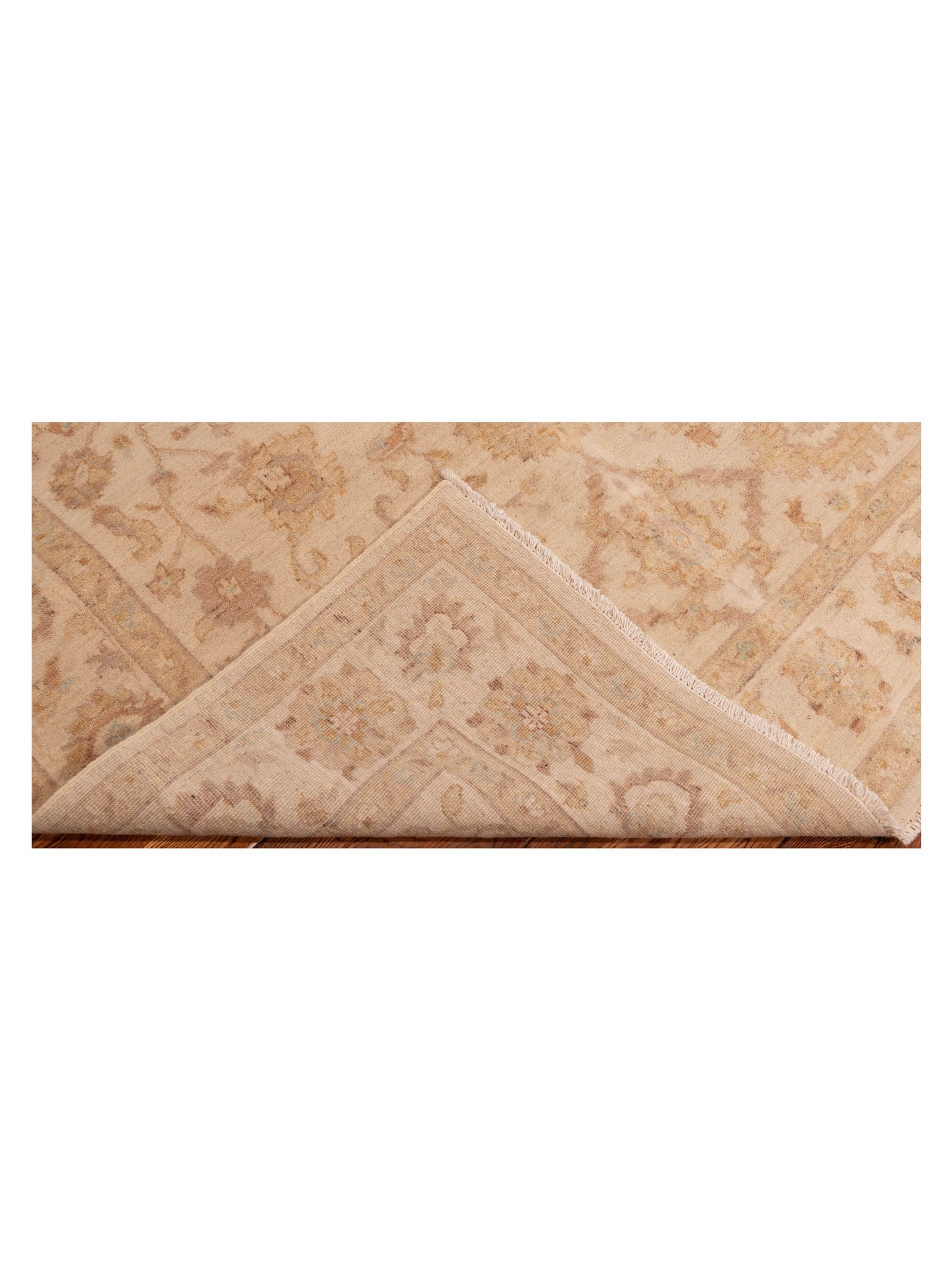 Laila 112579 Ivory Ivory 5.4x7.11 Hand Knotted Rug