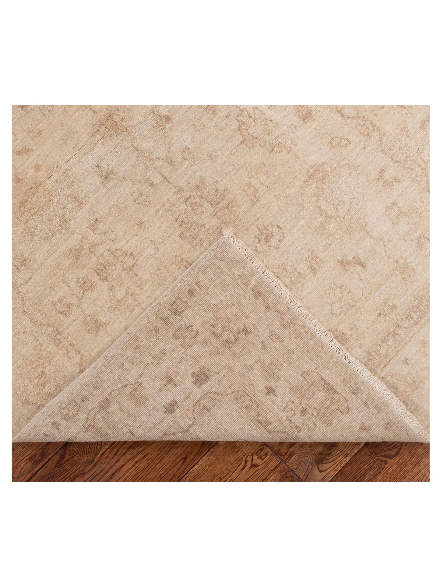 Laila 112581 Ivory Ivory 3.10x5.10 Hand Knotted Rug
