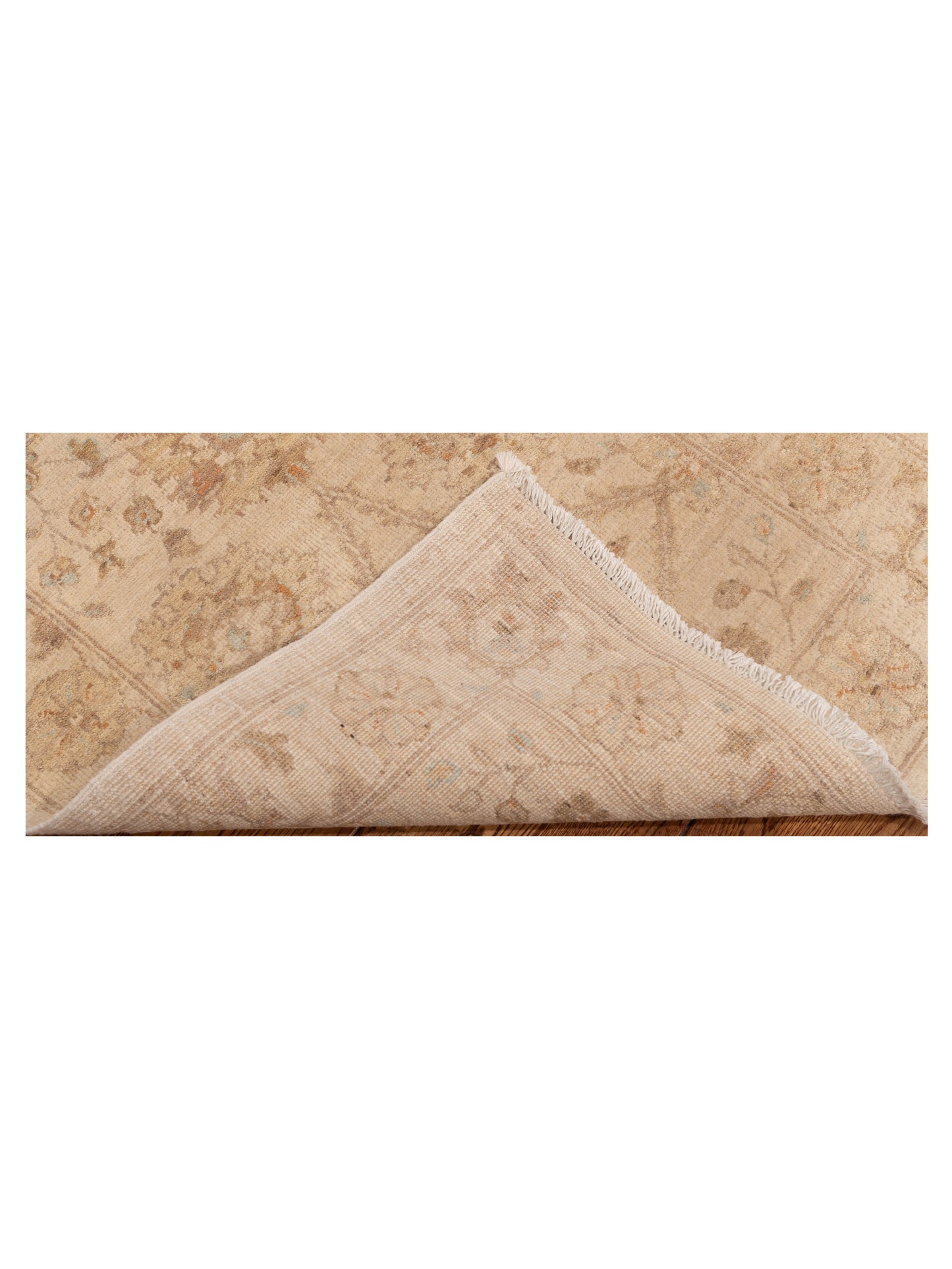 Laila 112586 Ivory Ivory 2.7x8.2 Hand Knotted Rug