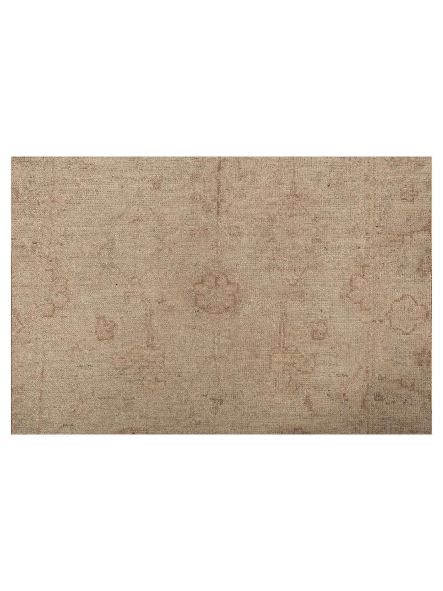 Laila 112612 Ivory Gold 2.4x12.8 Hand Knotted Rug