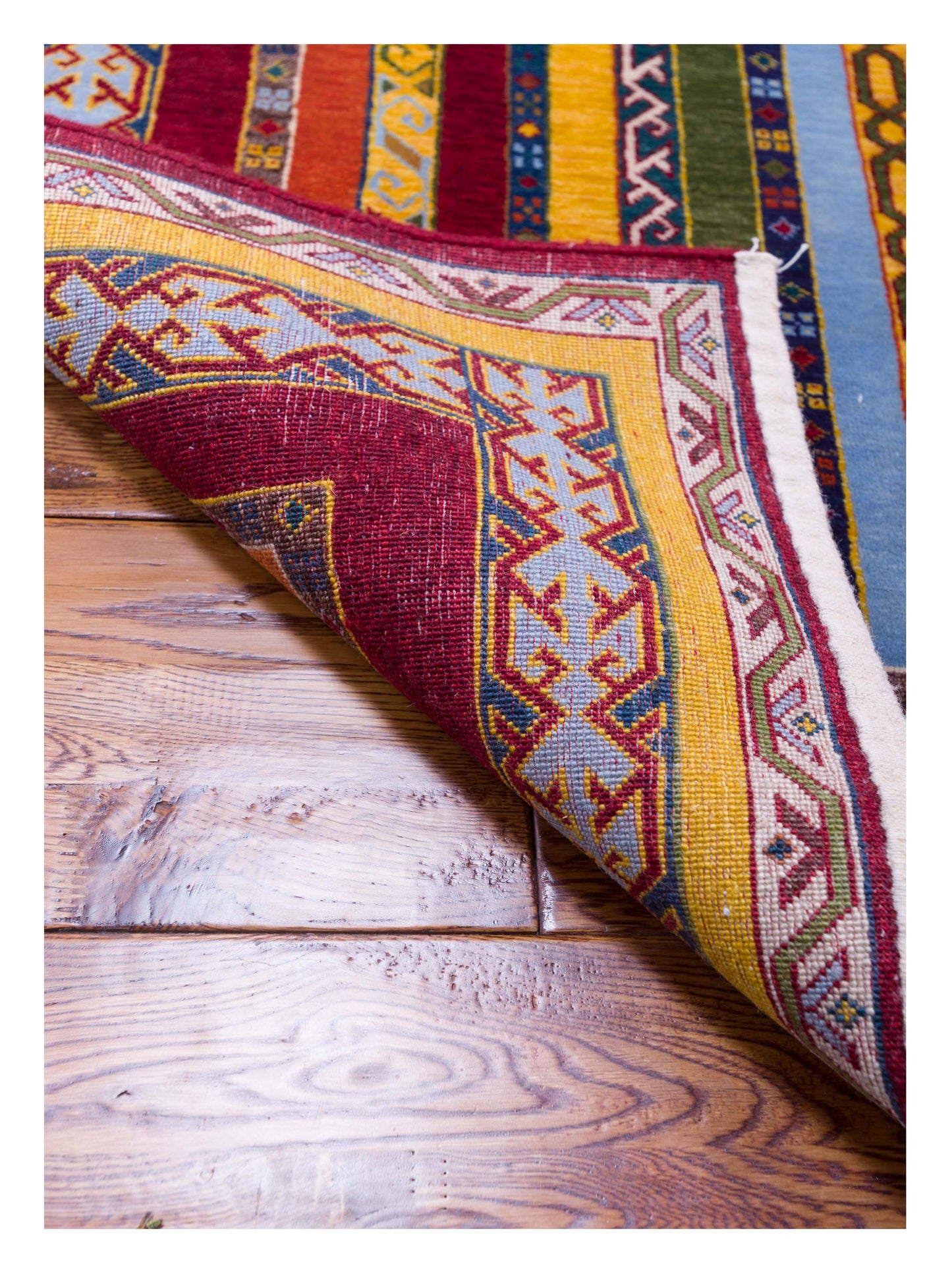 Shawl 112870 Multi 4.1x5.10 Hand Knotted Rug