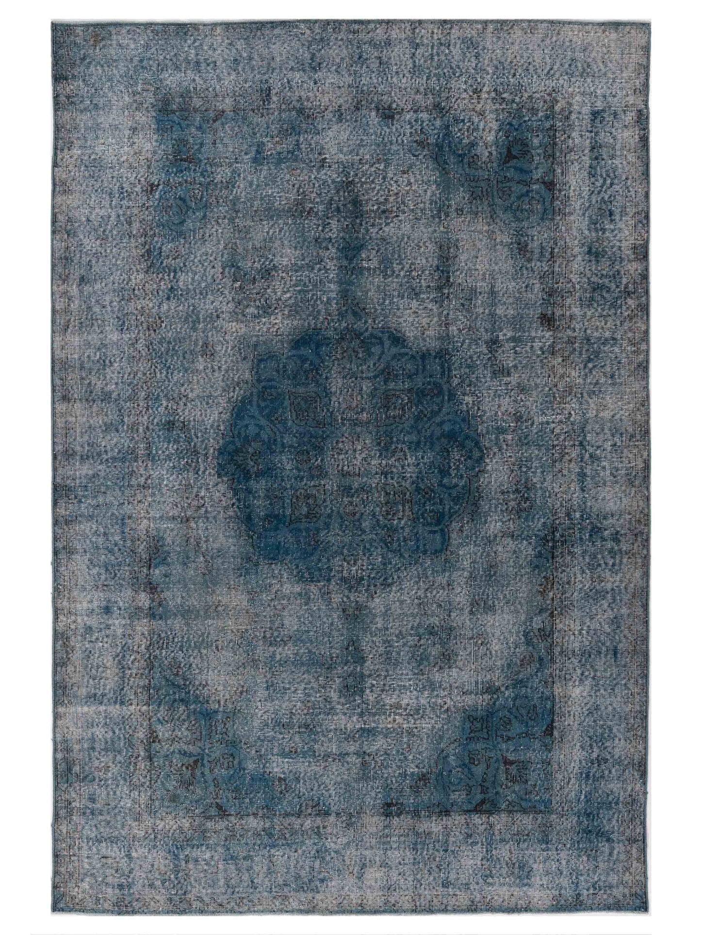 Pasha Vintage Blue Blue Contemporary